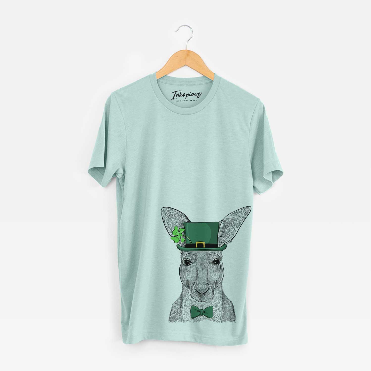 St. Patrick's Roger the Red Kangaroo - Unisex Crewneck