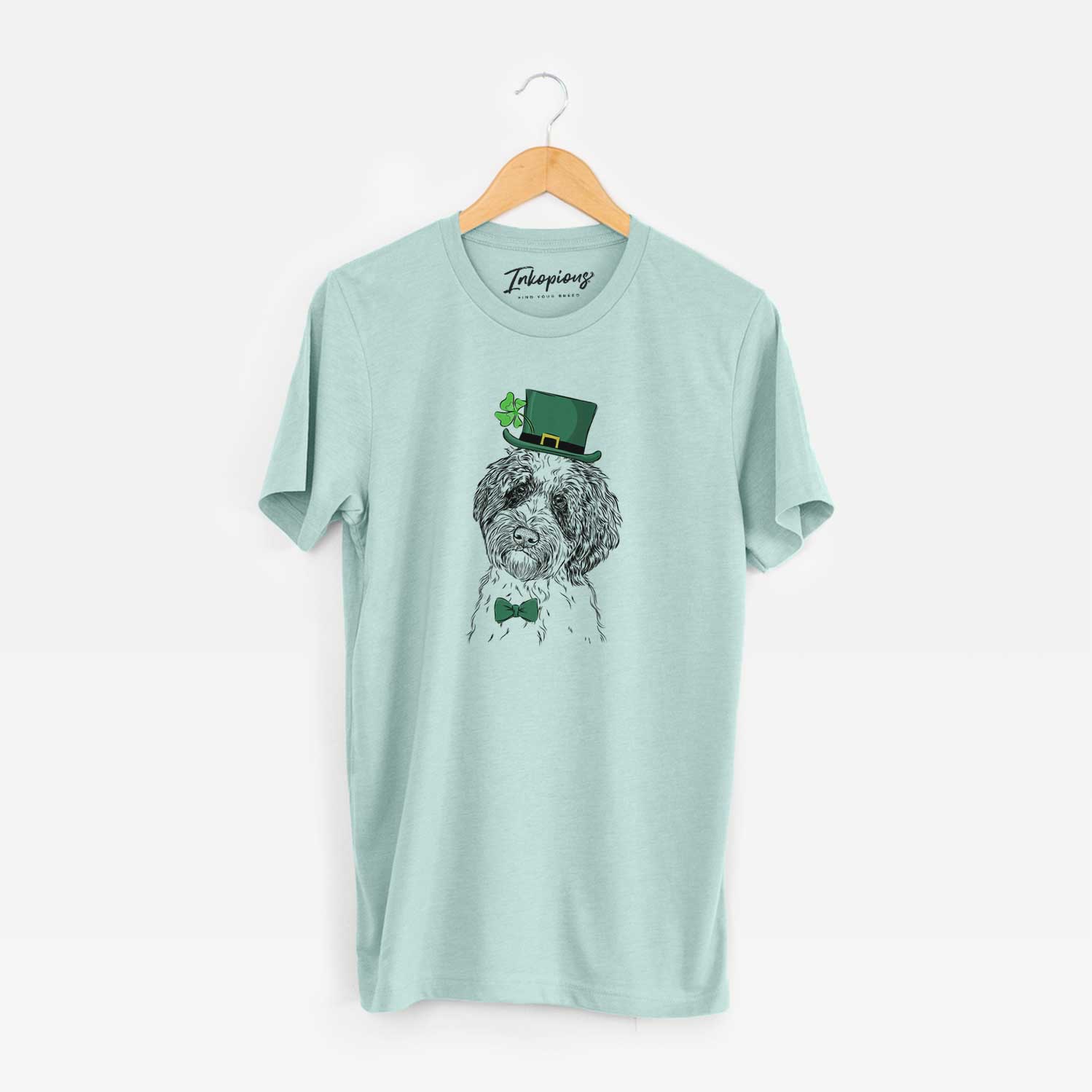 St. Patrick's Rooney the Aussiedoodle - Unisex Crewneck