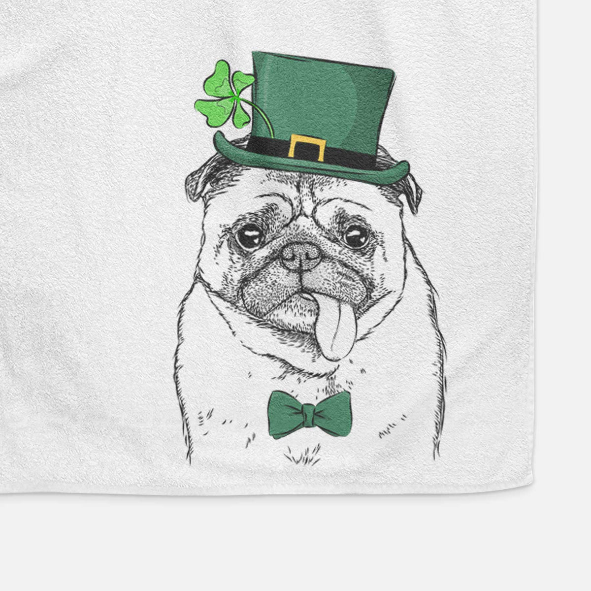 Rosie the Pug Decorative Hand Towel