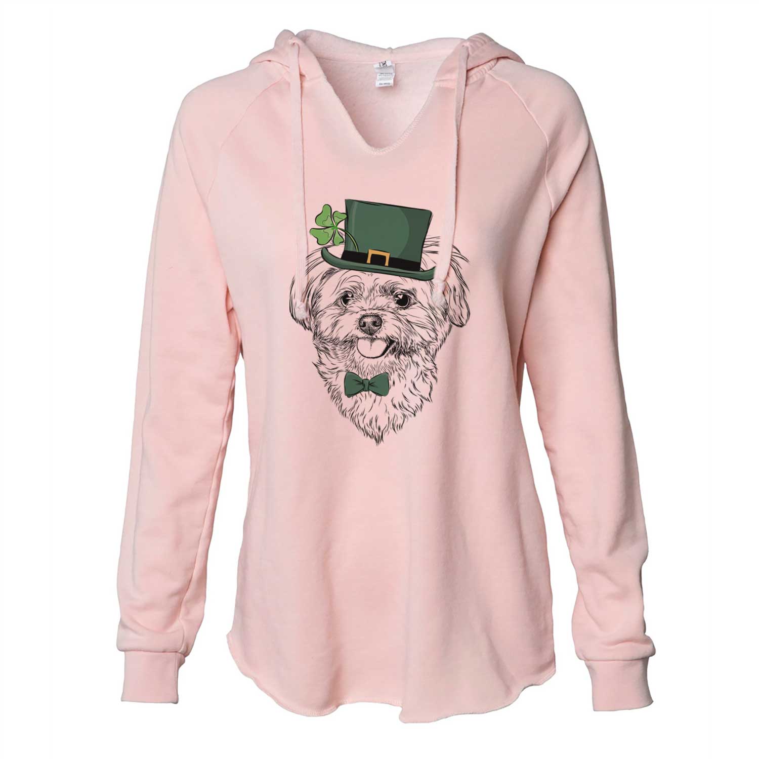 St. Patrick's Rosie the Maltipoo - Cali Wave Hooded Sweatshirt