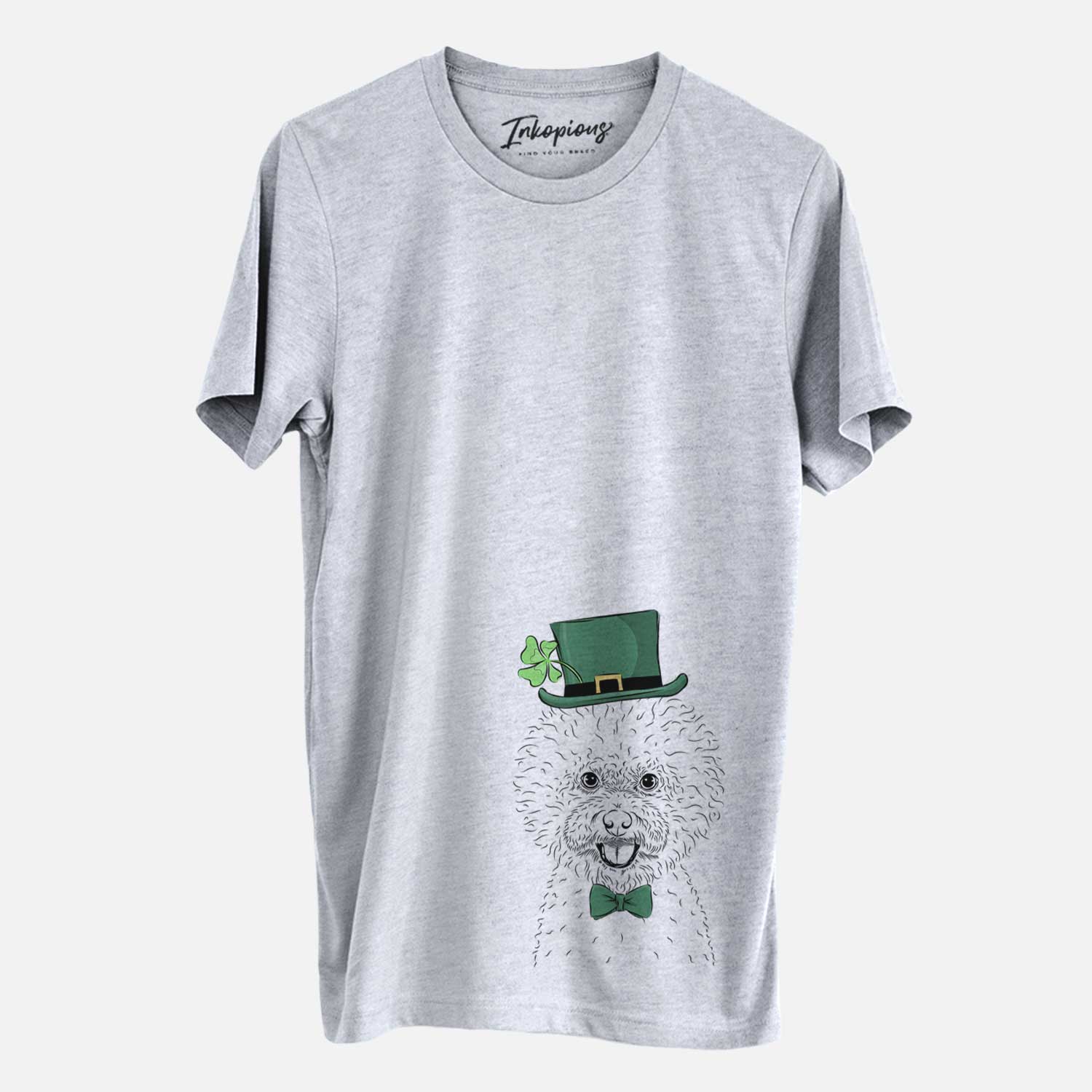 St. Patrick's Ross the Bichon Frise - Unisex Crewneck