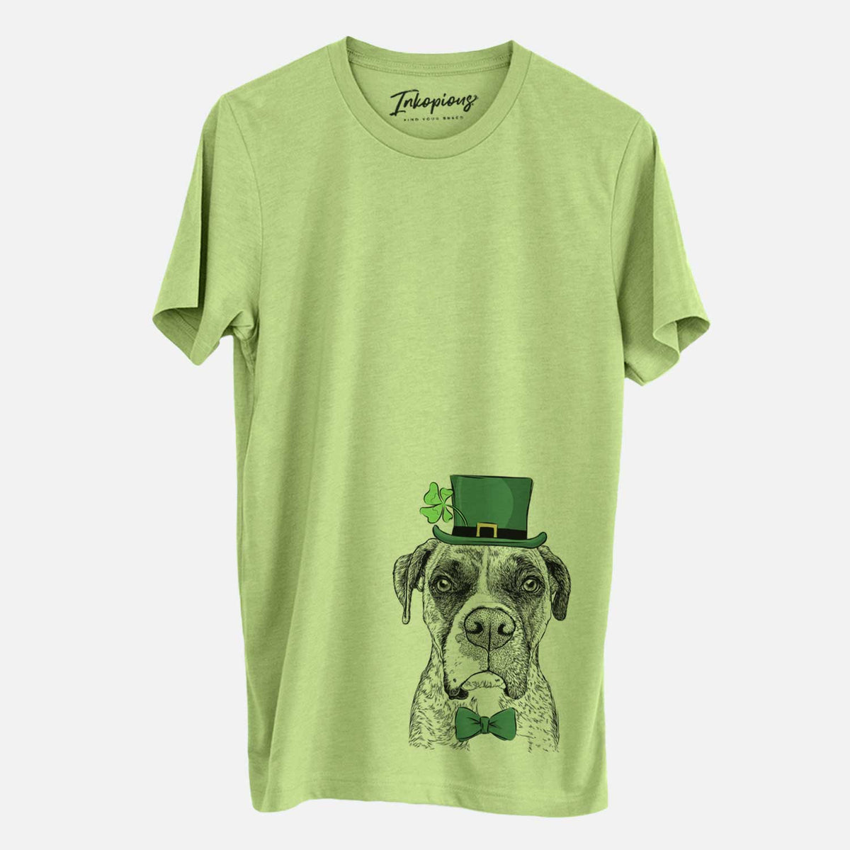 St. Patrick's Rowdy Rex the Boxer - Unisex Crewneck