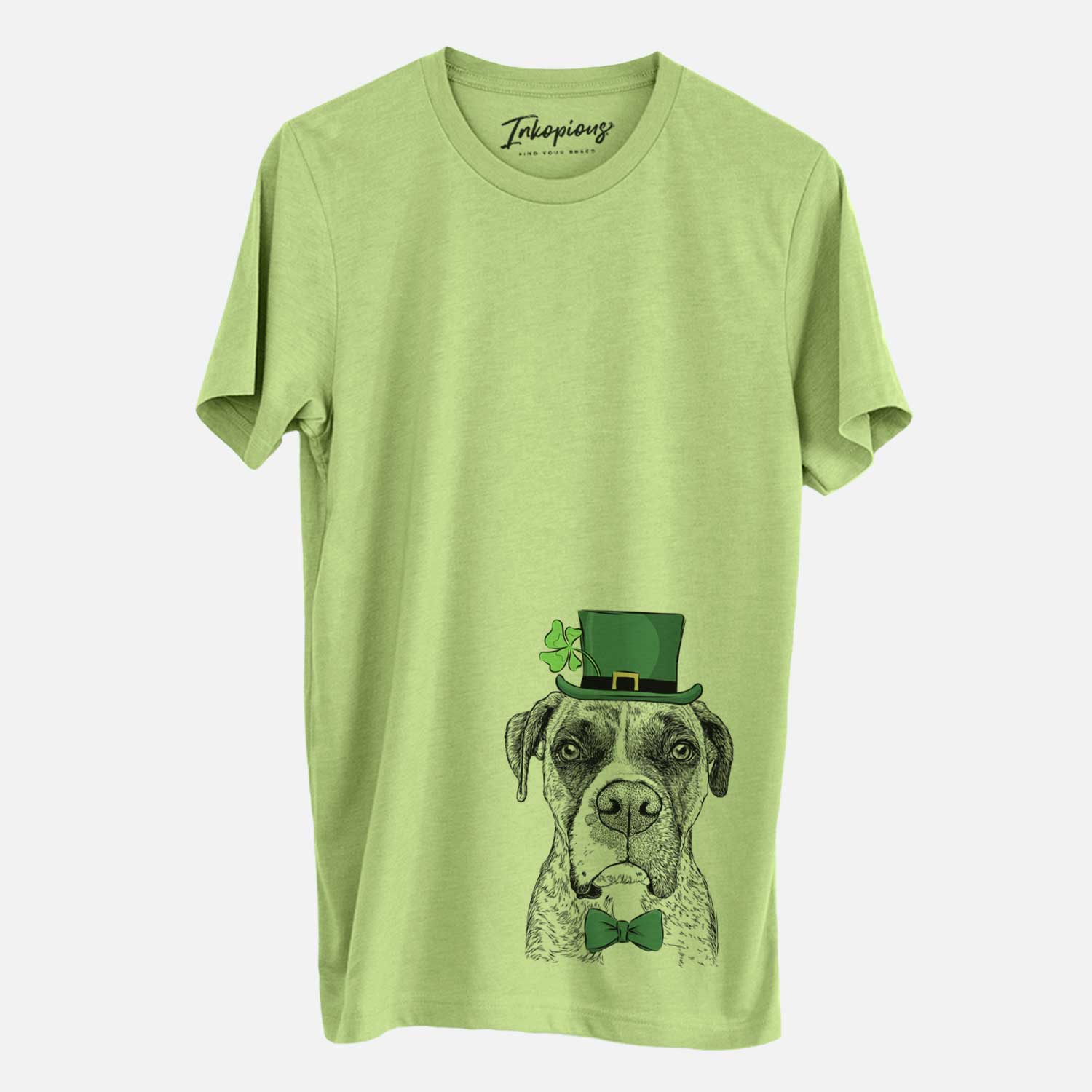 St. Patrick's Rowdy Rex the Boxer - Unisex Crewneck