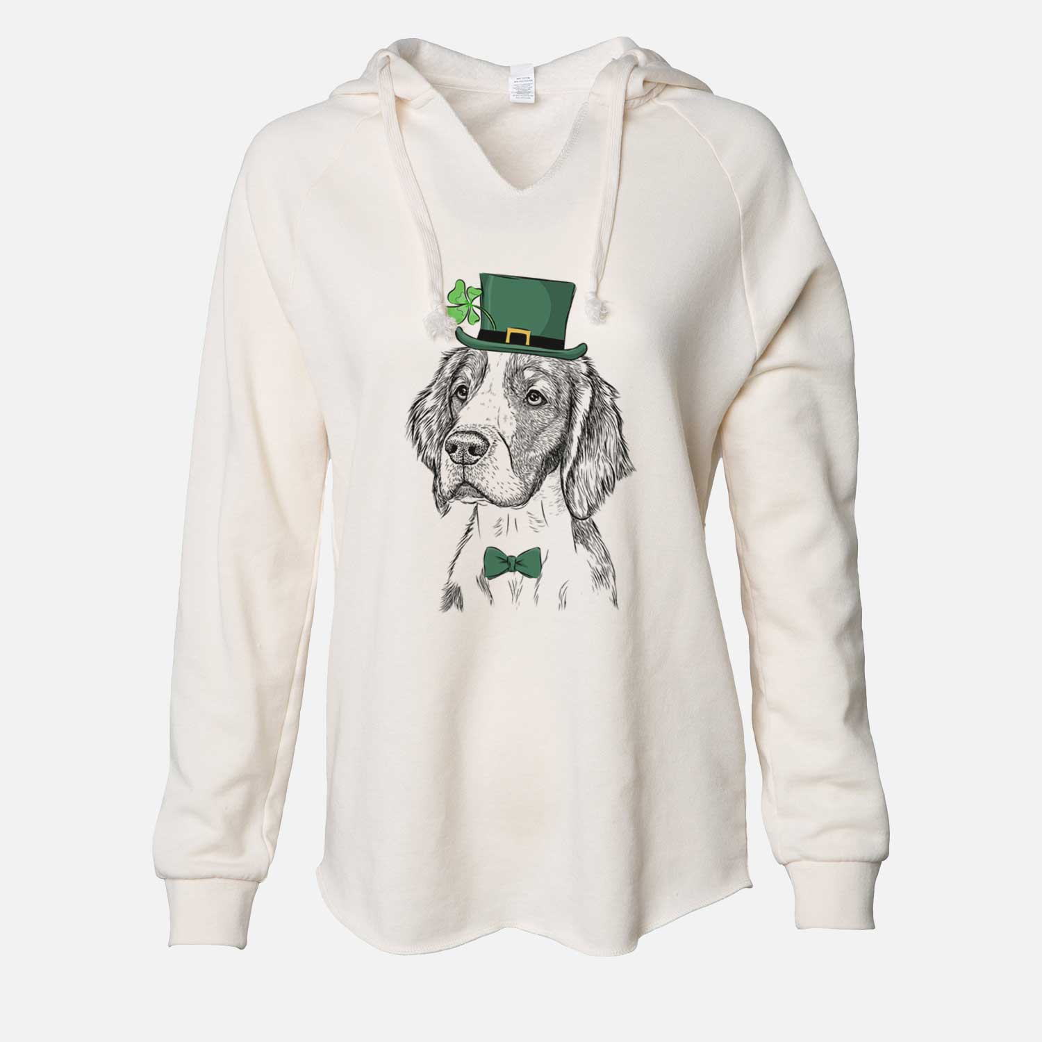 St. Patrick's Roxy the Welsh Springer Spaniel - Cali Wave Hooded Sweatshirt