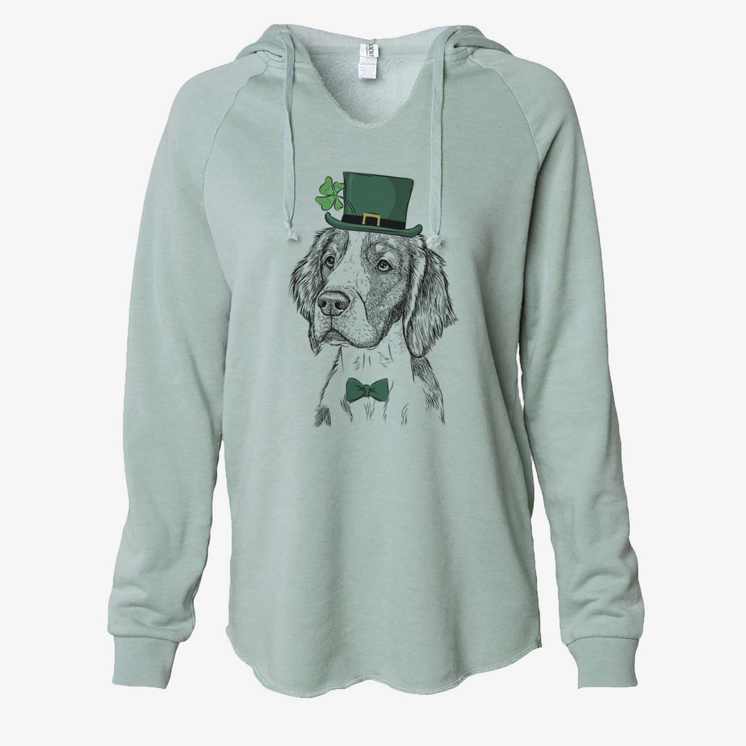 St. Patrick's Roxy the Welsh Springer Spaniel - Cali Wave Hooded Sweatshirt