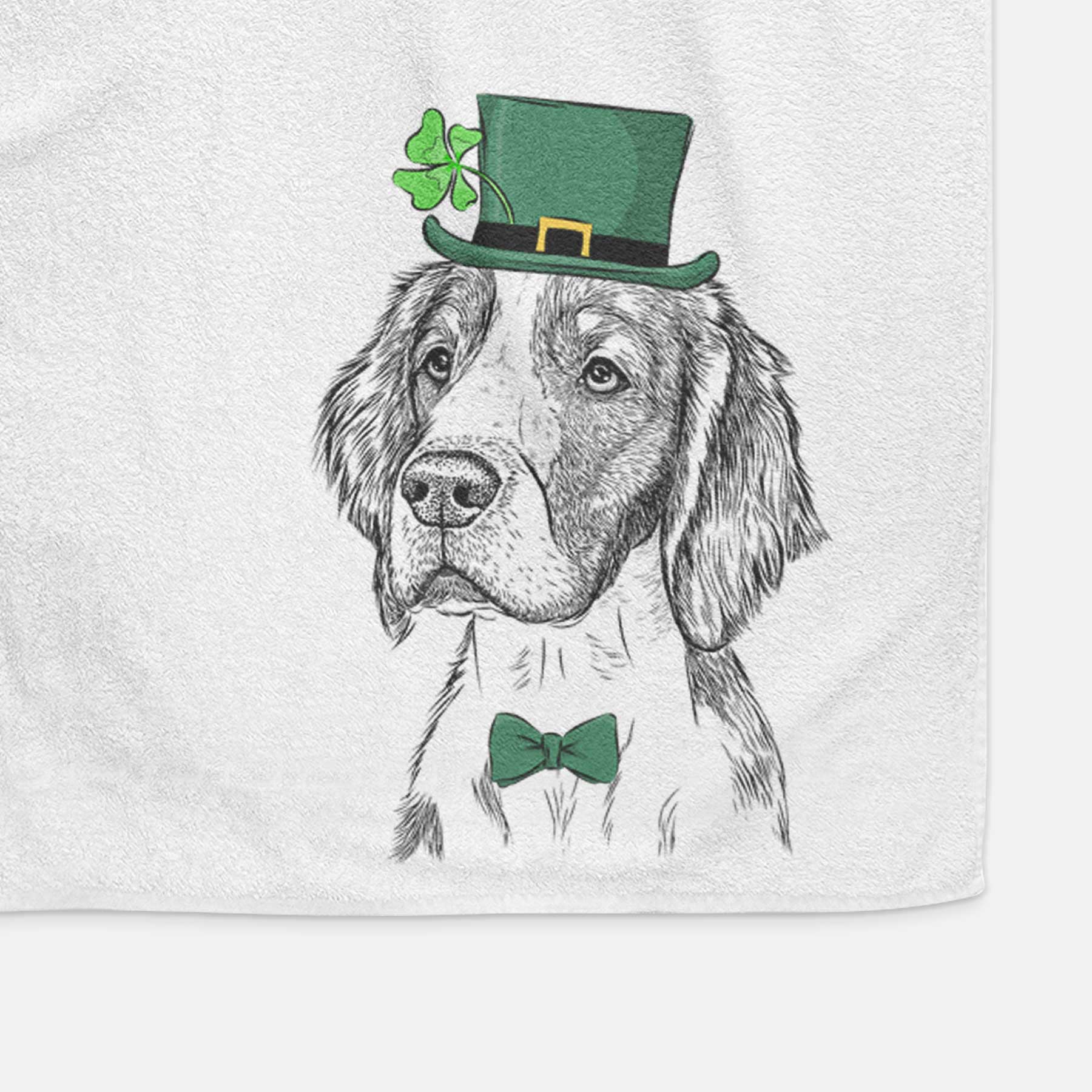 Roxy the Welsh Springer Spaniel Decorative Hand Towel