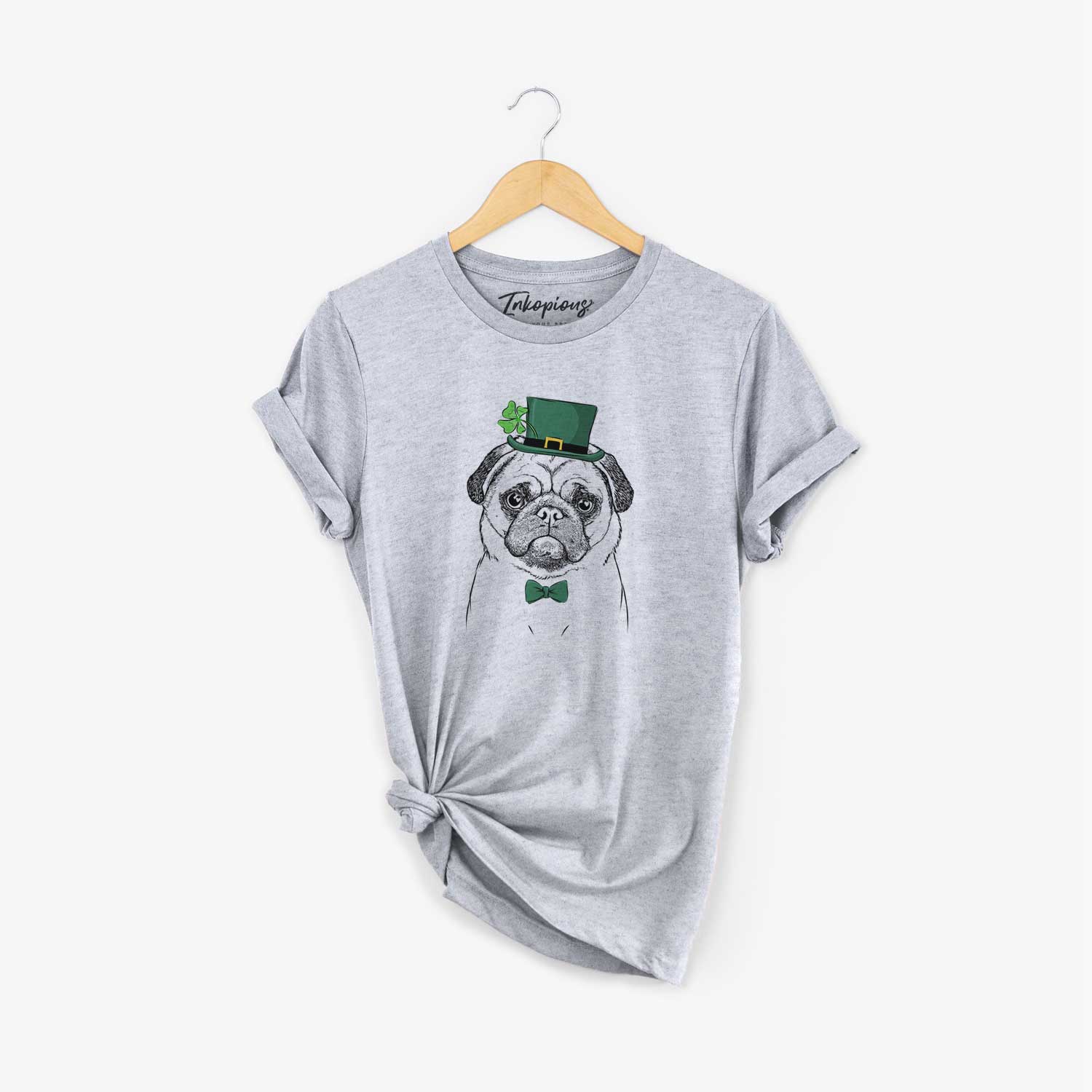 St. Patrick's Ruby the Pug - Unisex Crewneck