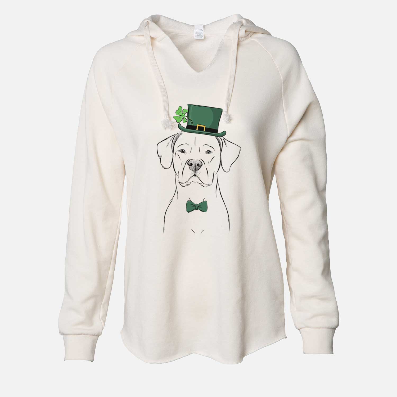 St. Patrick's Rufio the Dogo Argentino - Cali Wave Hooded Sweatshirt