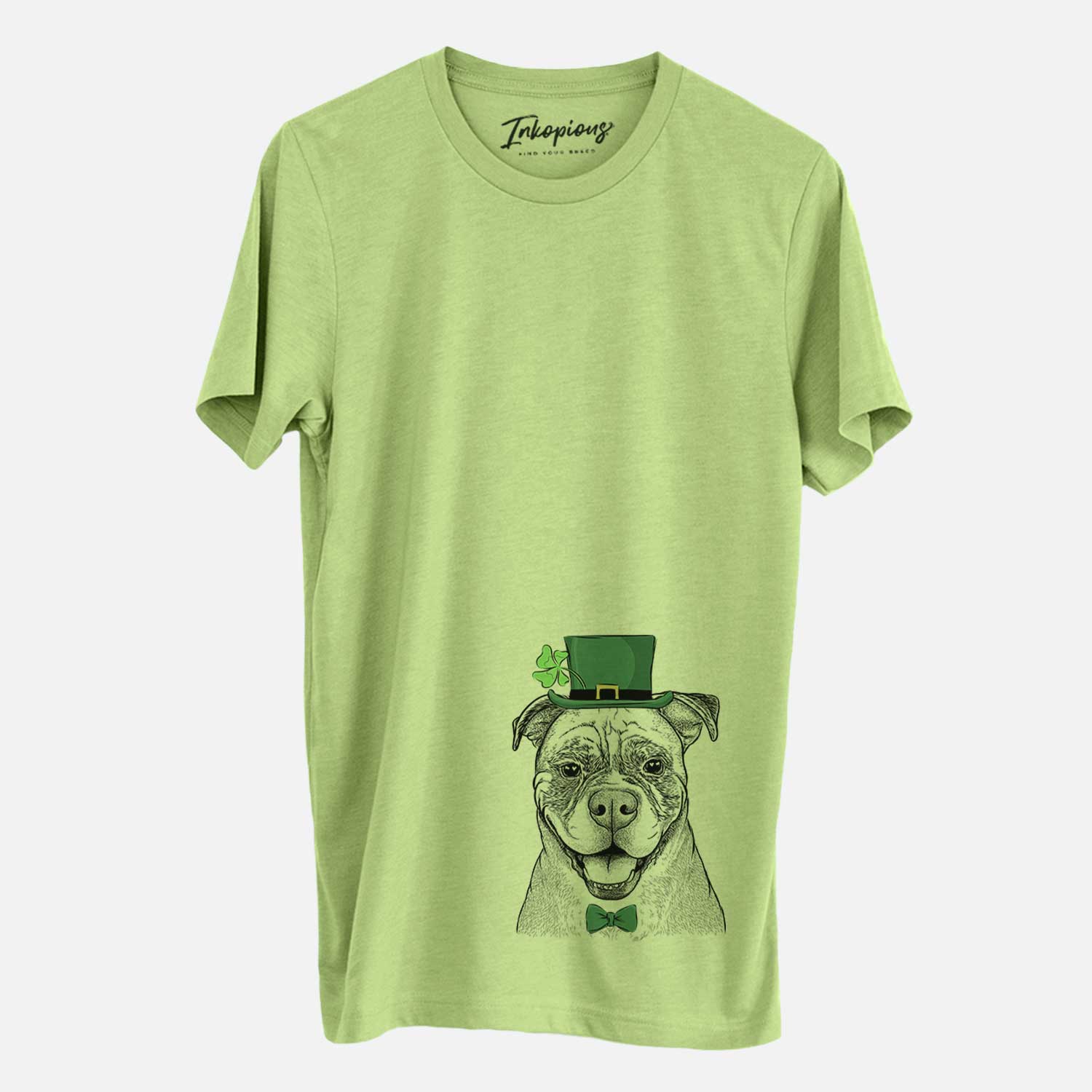 St. Patrick's Rufus the American Bulldog - Unisex Crewneck