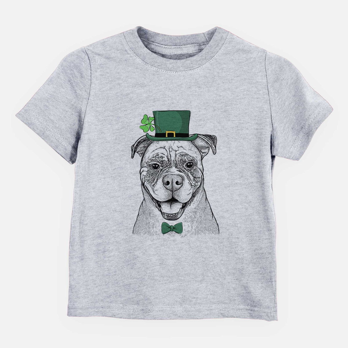 St. Patricks Rufus the American Bulldog - Kids/Youth/Toddler Shirt