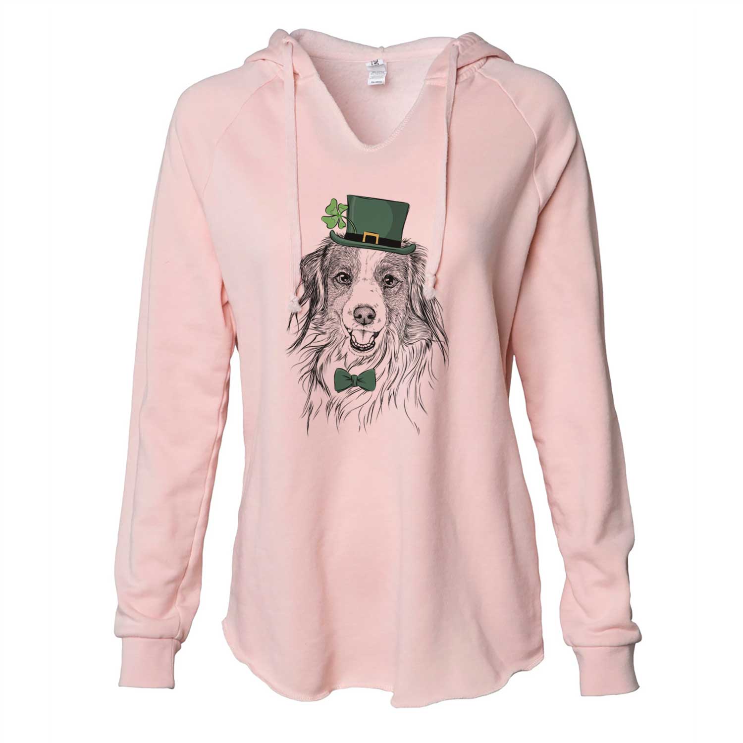 St. Patrick's Rutger the Nederlandse Kooikerhondje - Cali Wave Hooded Sweatshirt