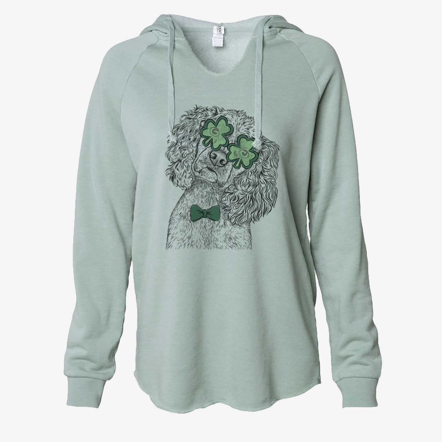 St. Patrick's Sadie the Cocker Spaniel - Cali Wave Hooded Sweatshirt