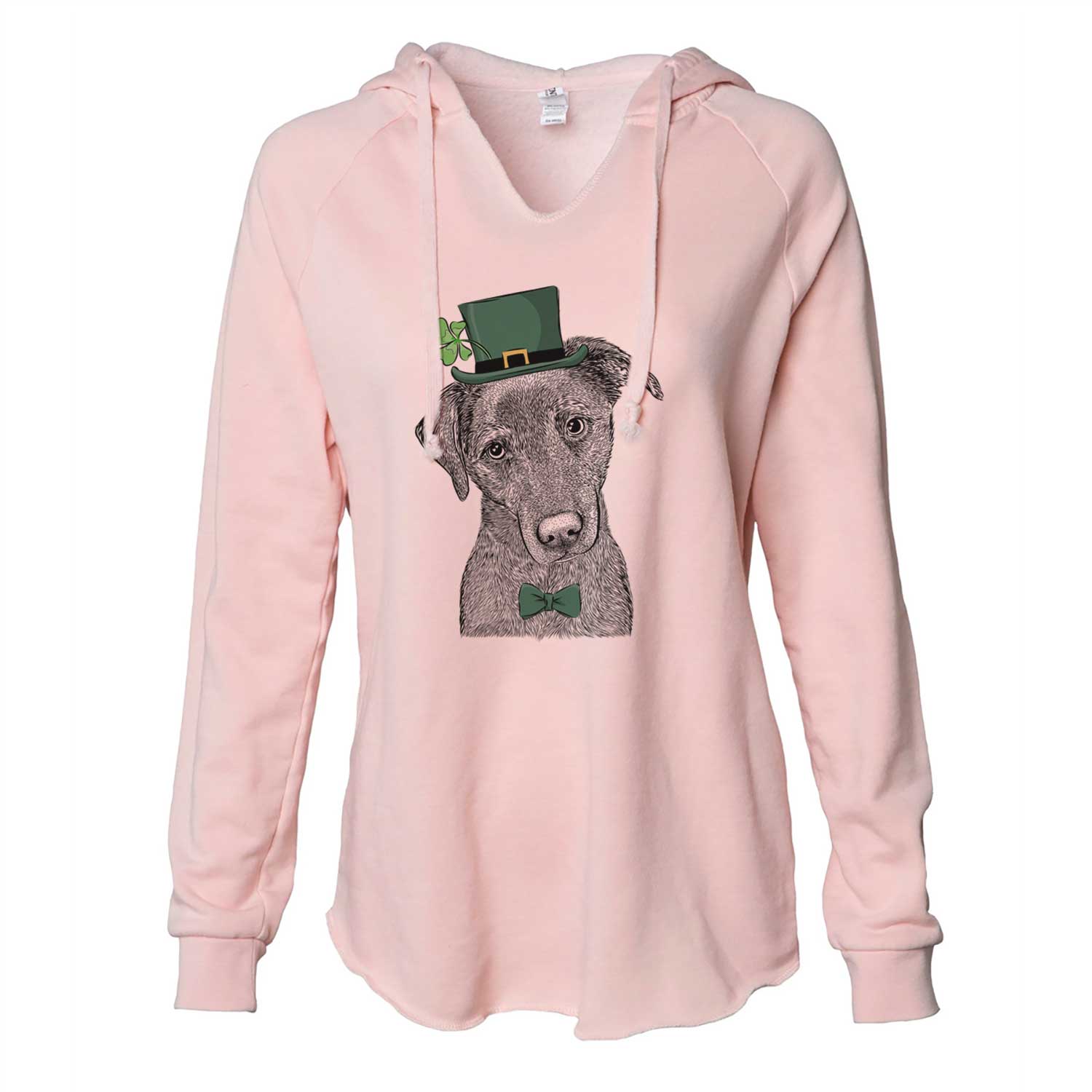 St. Patrick's Sadie the Whipador - Cali Wave Hooded Sweatshirt