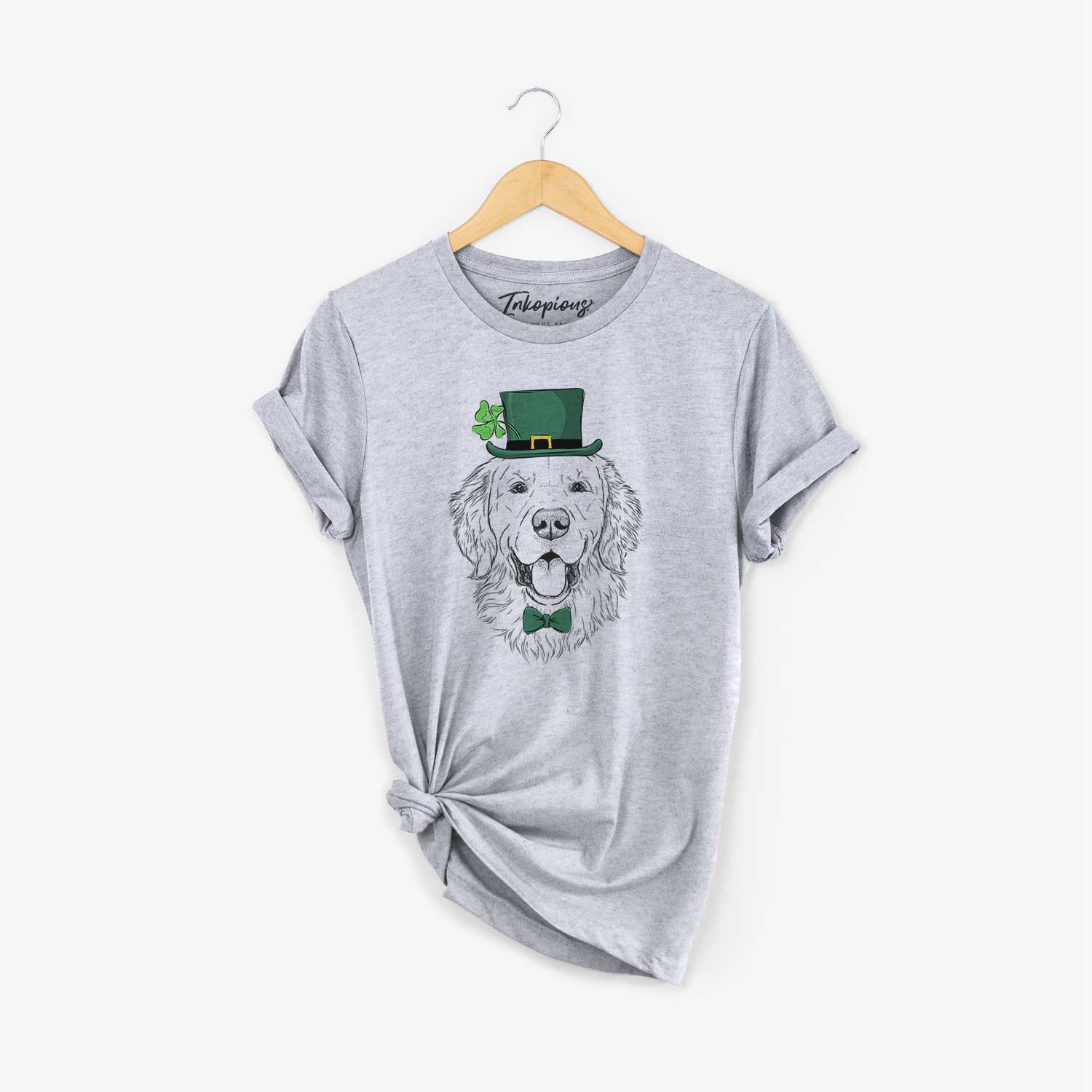 St. Patrick's Sam the Golden Retriever - Unisex Crewneck