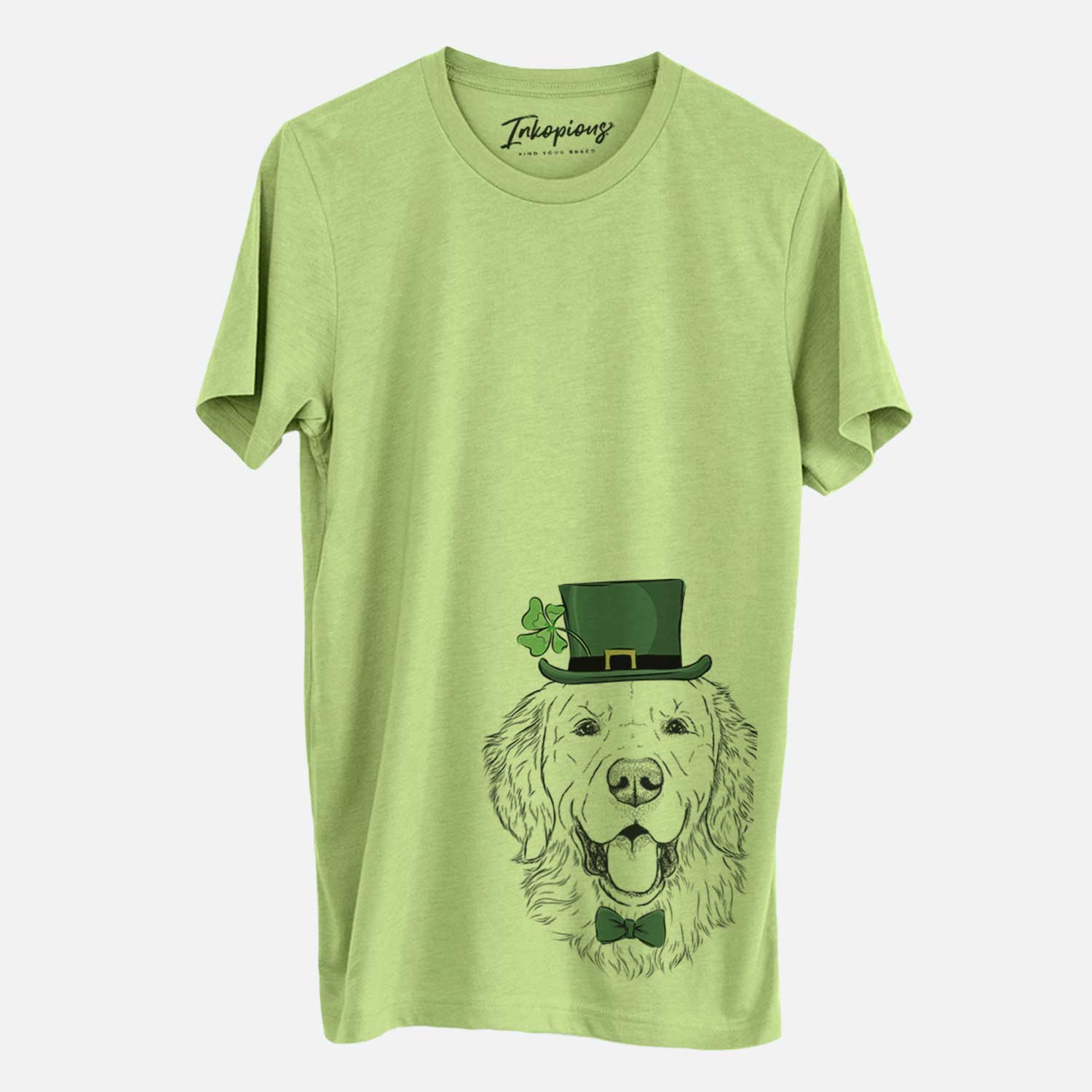 St. Patrick's Sam the Golden Retriever - Unisex Crewneck