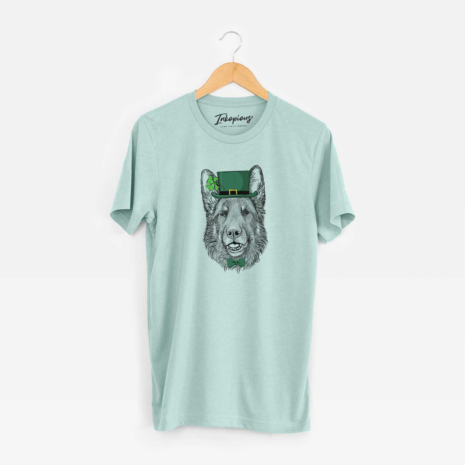 St. Patrick's Sammie the German Shepherd - Unisex Crewneck