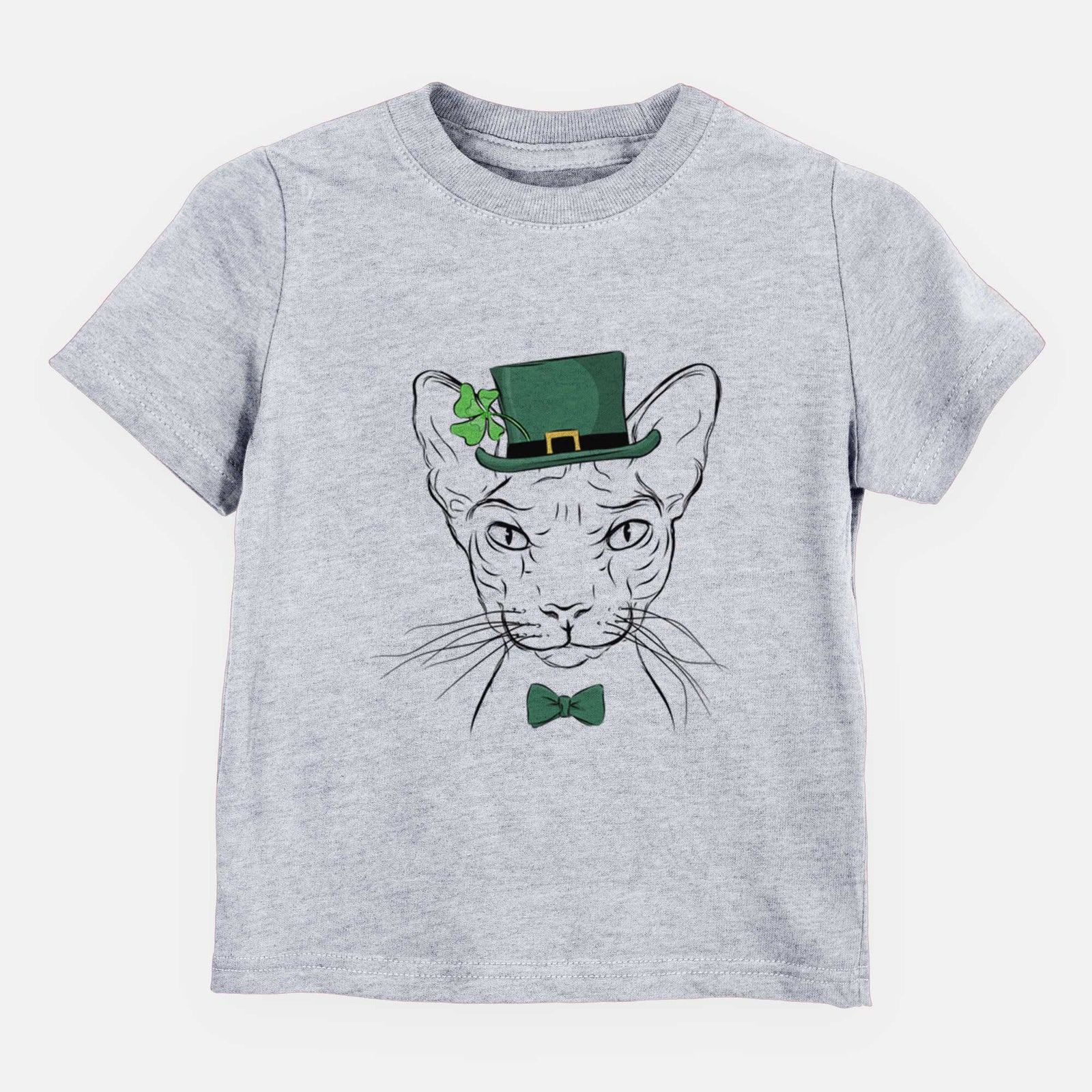 St. Patricks Sammy the Spinx Cat - Kids/Youth/Toddler Shirt