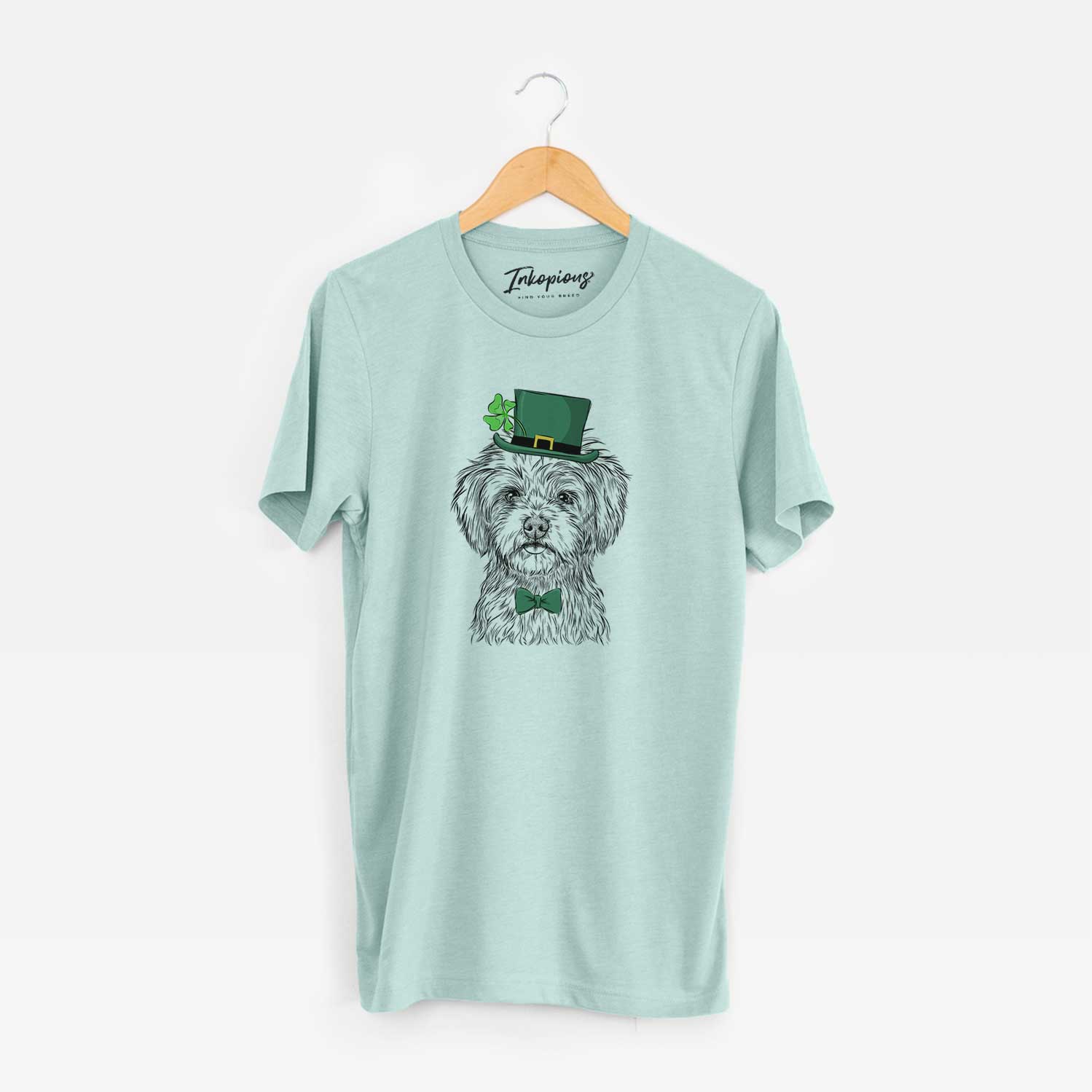 St. Patrick's Sammy the Shorkie - Unisex Crewneck