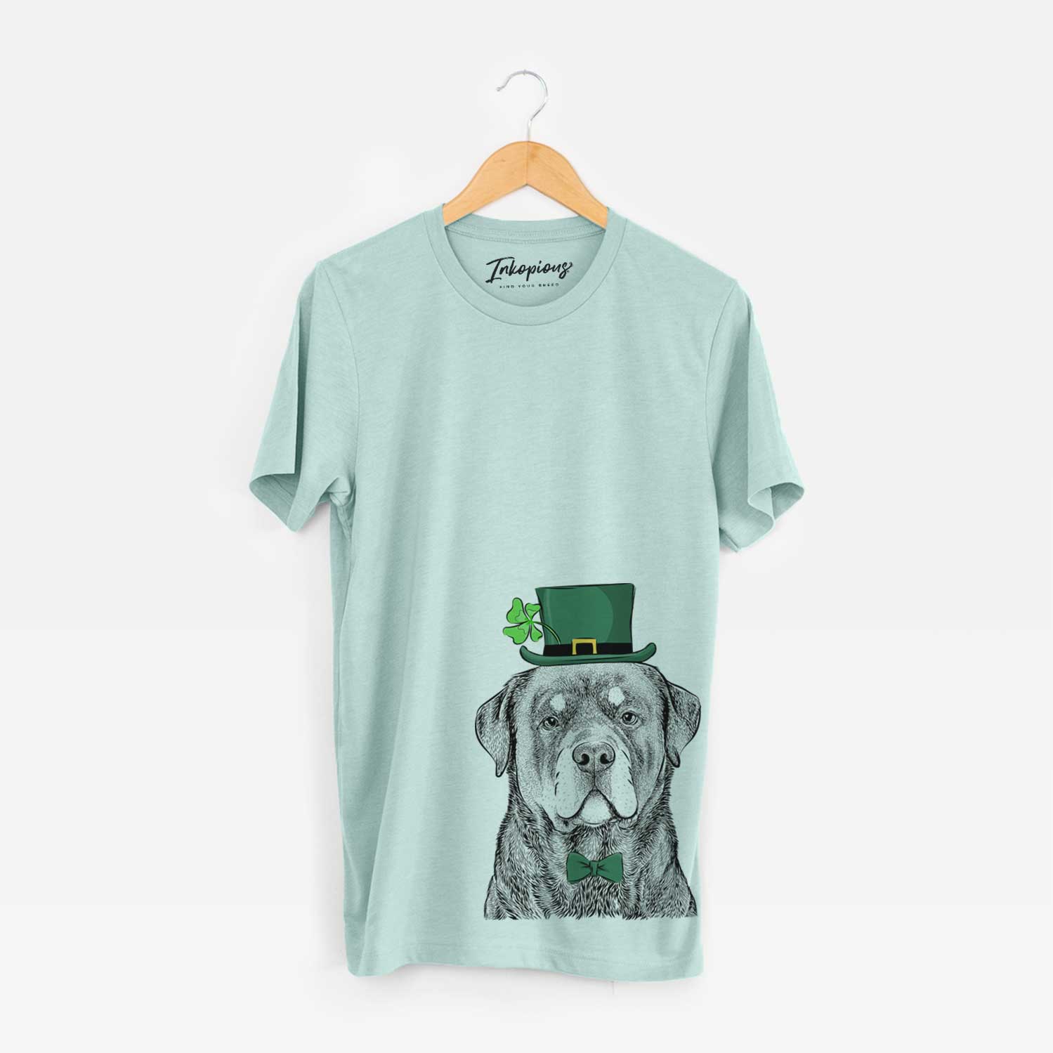 St. Patrick's Sarge the Rottweiler - Unisex Crewneck