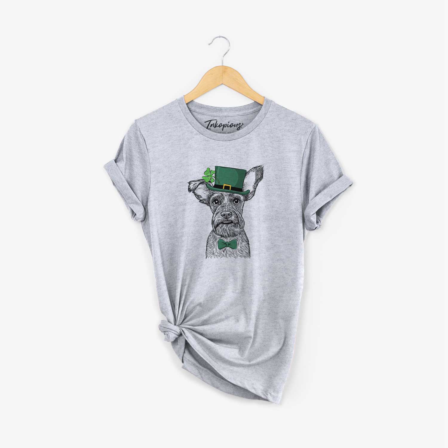 St. Patrick's Sawyer the Snorkie - Unisex Crewneck