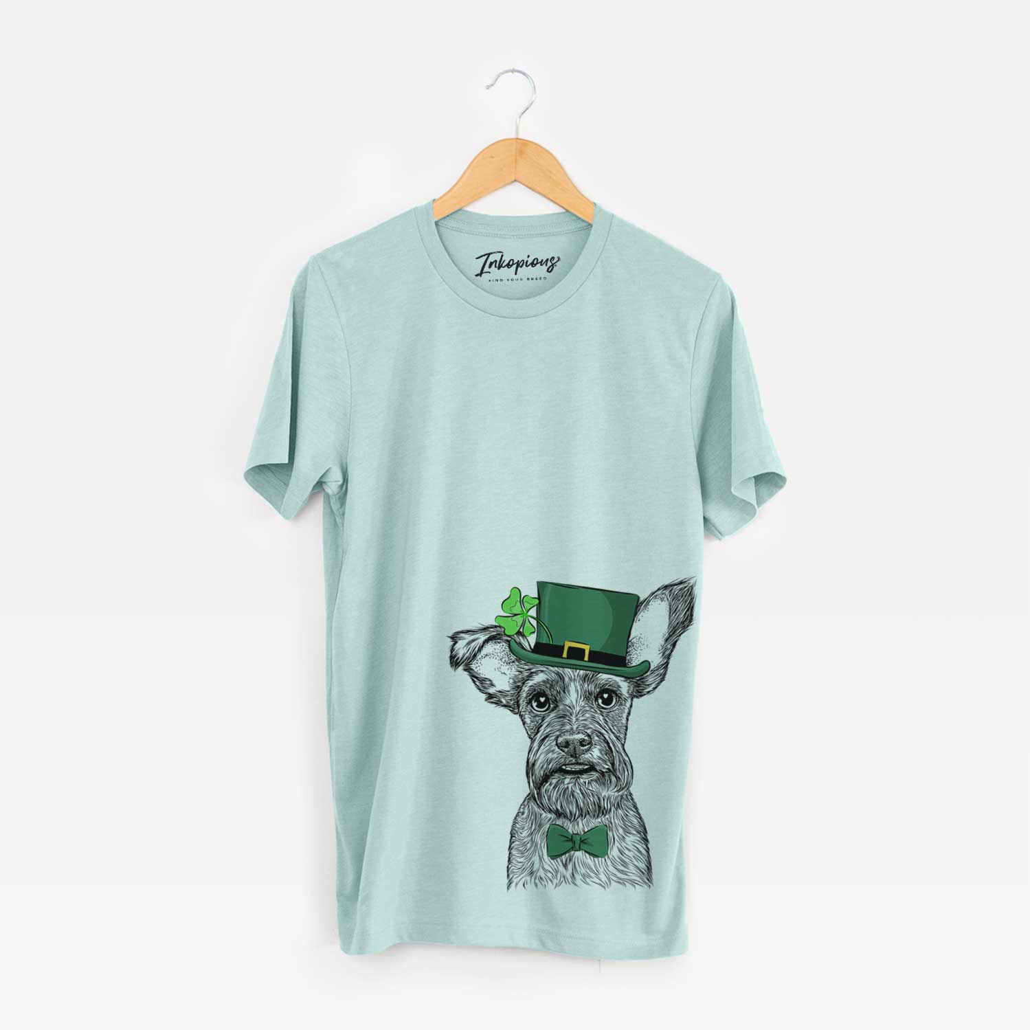 St. Patrick's Sawyer the Snorkie - Unisex Crewneck