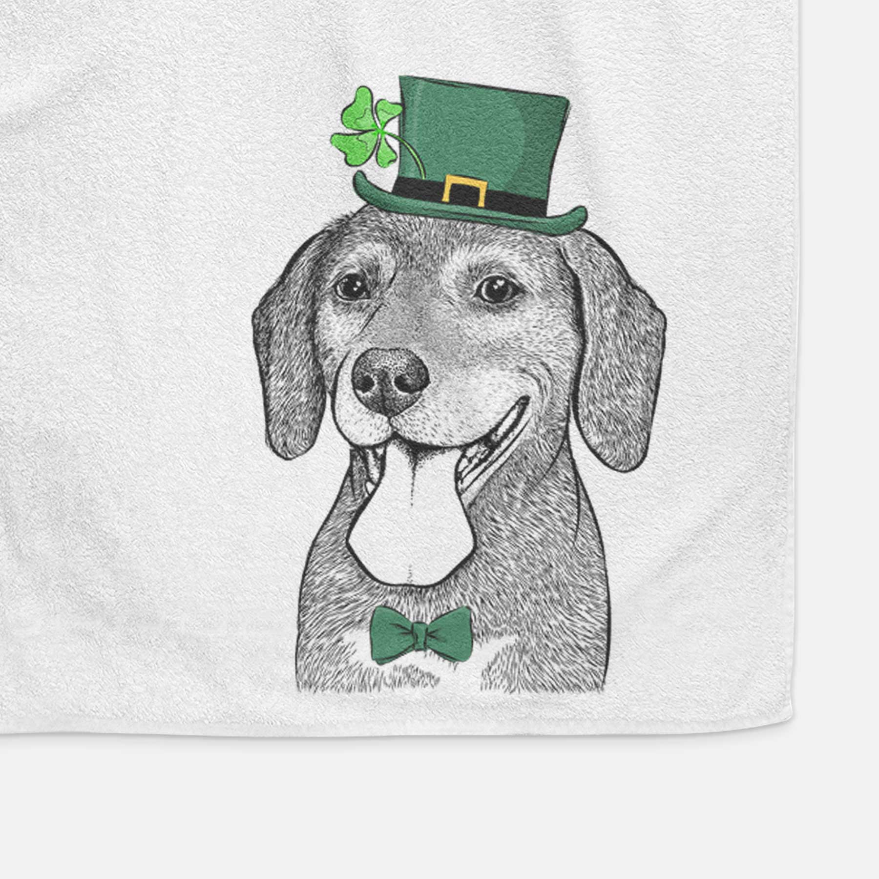 Scarlett the Beagle Decorative Hand Towel