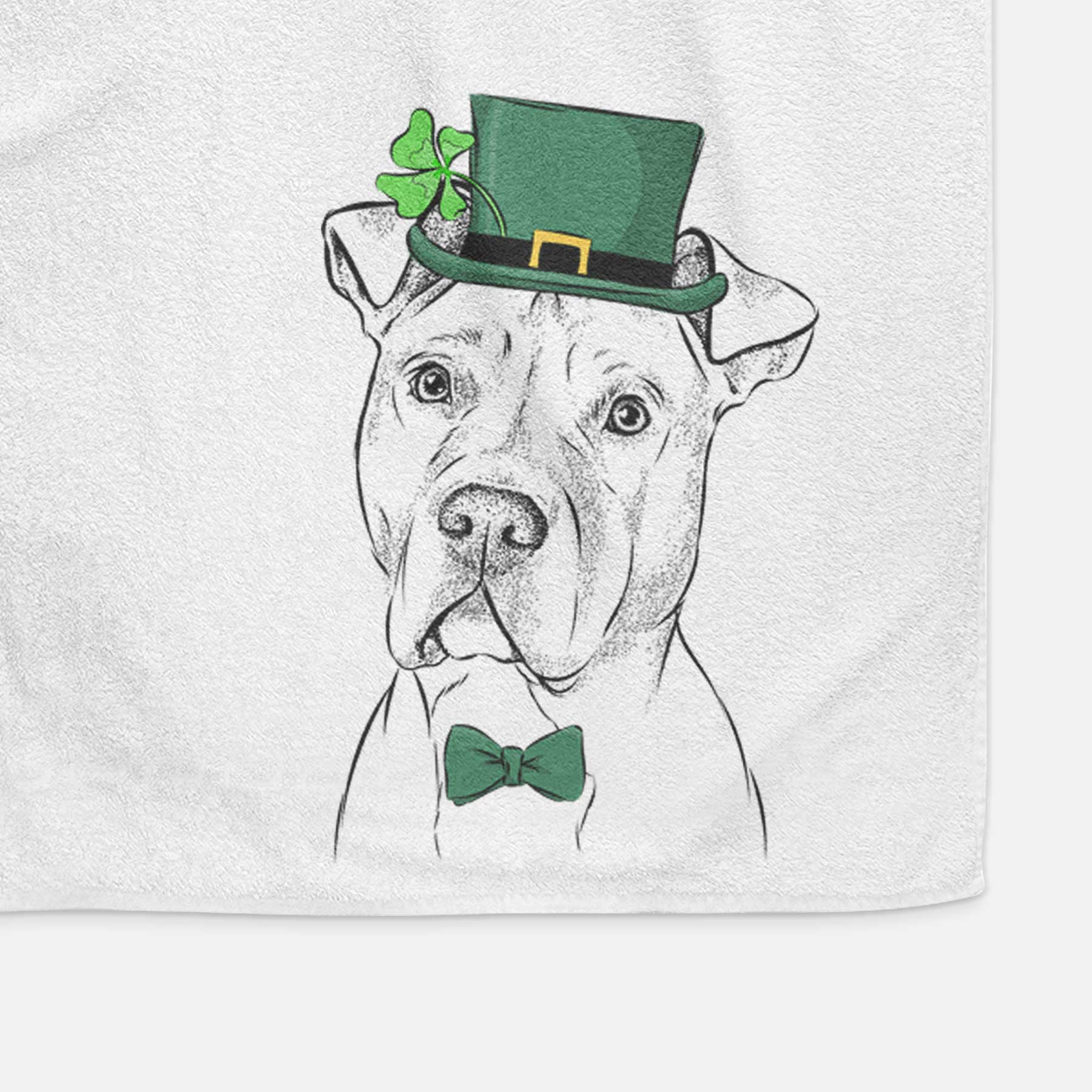 Scraps the American Staffordshire Mix Decorative Hand Towel