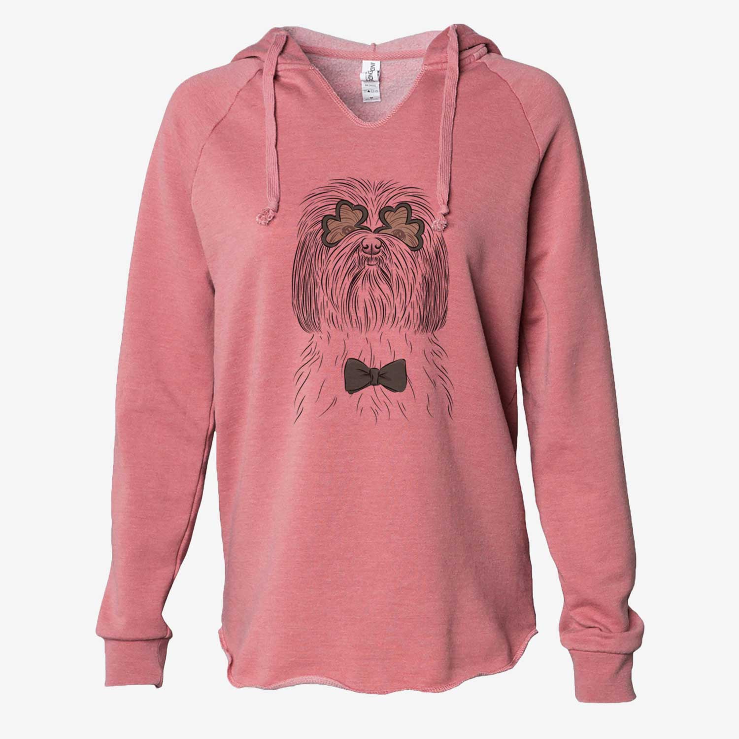 St. Patrick's Scully the Shih Tzu - Cali Wave Hooded Sweatshirt