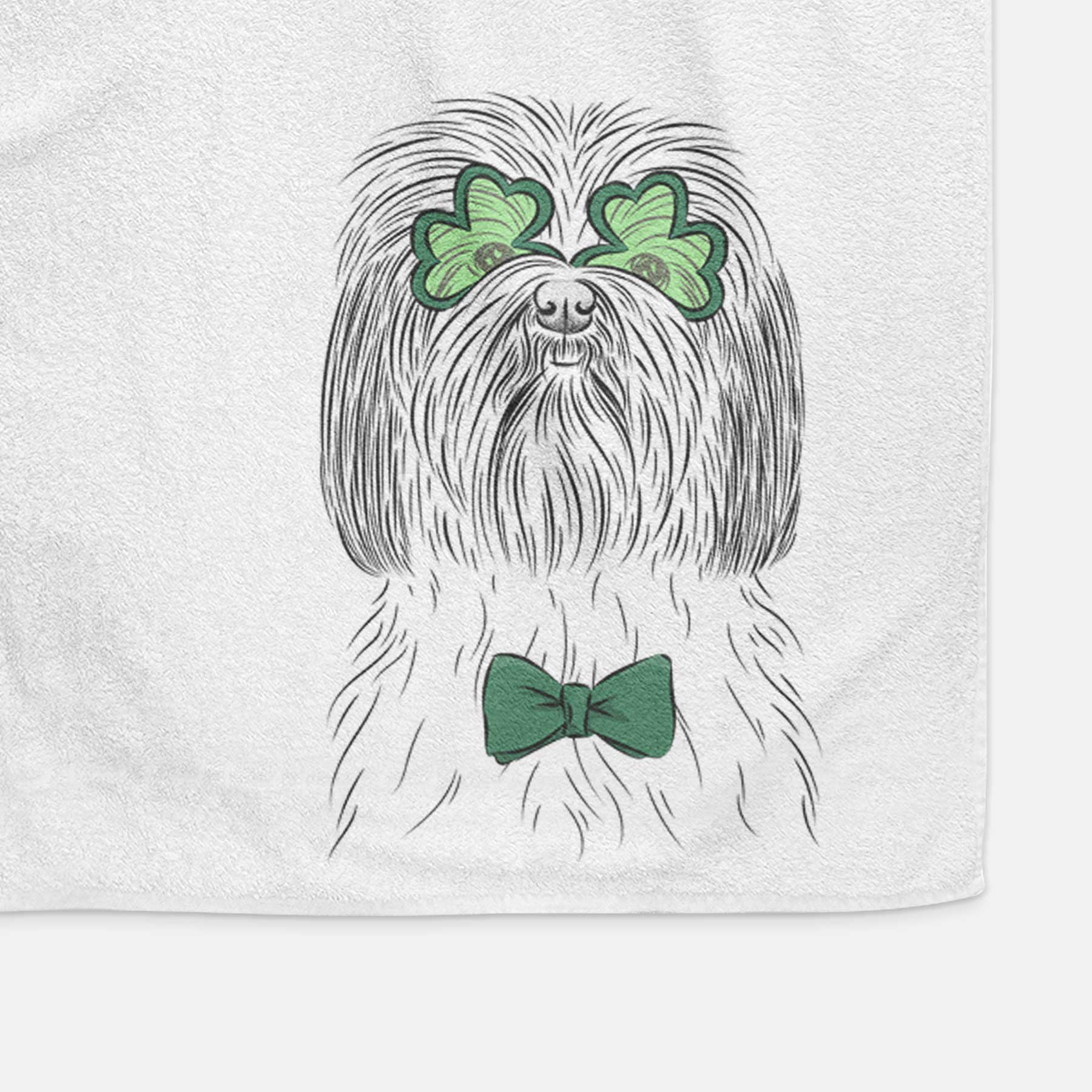 Scully the Shih Tzu Decorative Hand Towel