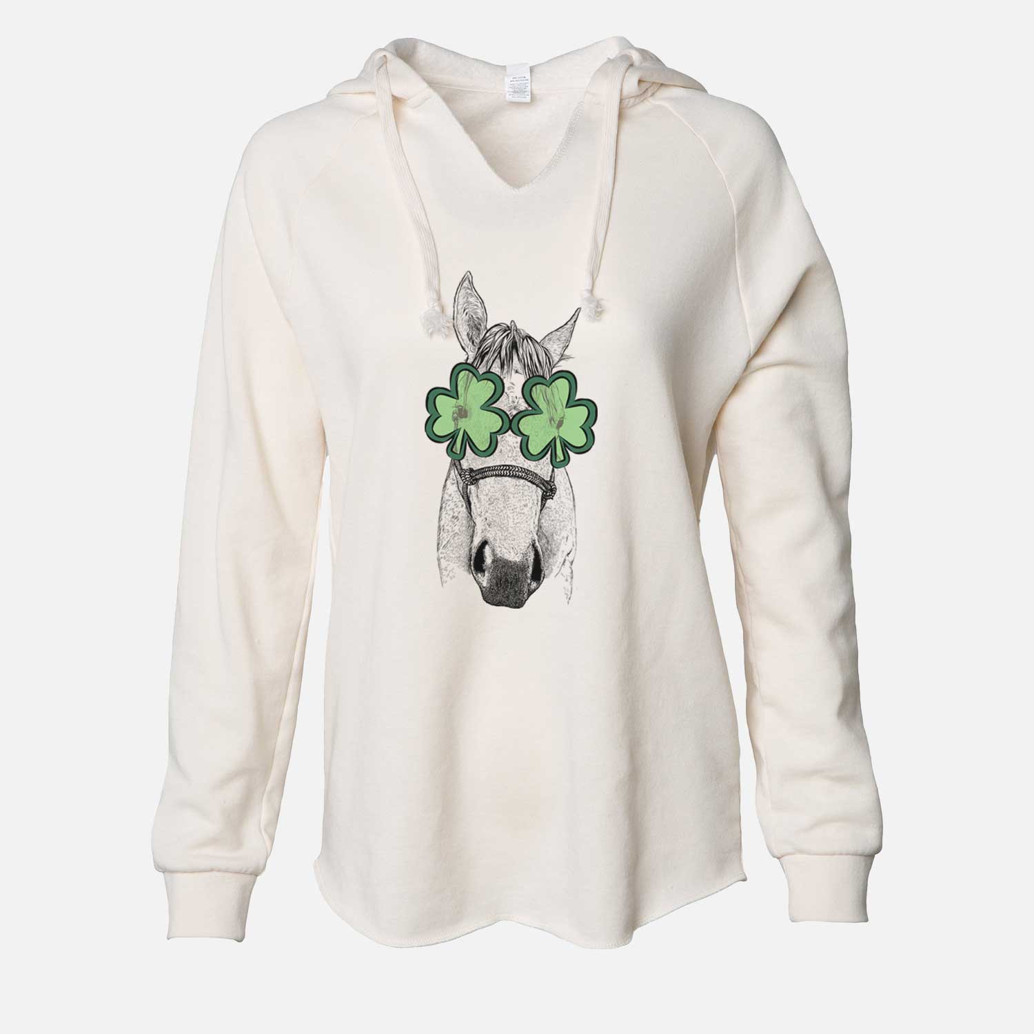 St. Patrick's SeaBee the Quarter Horse - Cali Wave Hooded Sweatshirt