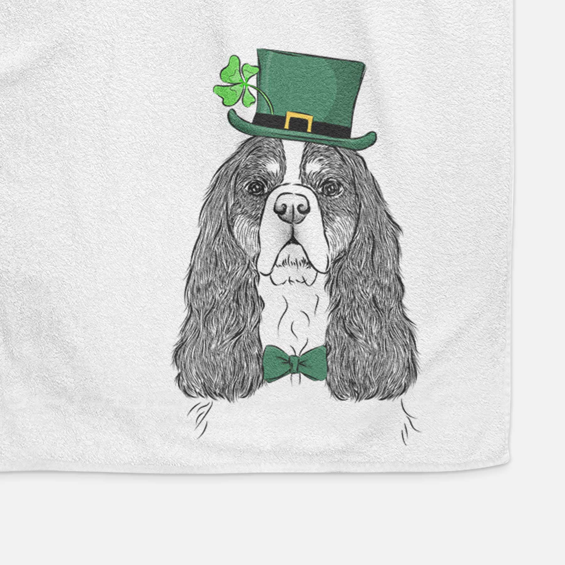 Sebastian the Cavalier King Charles Spaniel Decorative Hand Towel