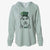 St. Patrick's Sesi the Siberian Husky - Cali Wave Hooded Sweatshirt