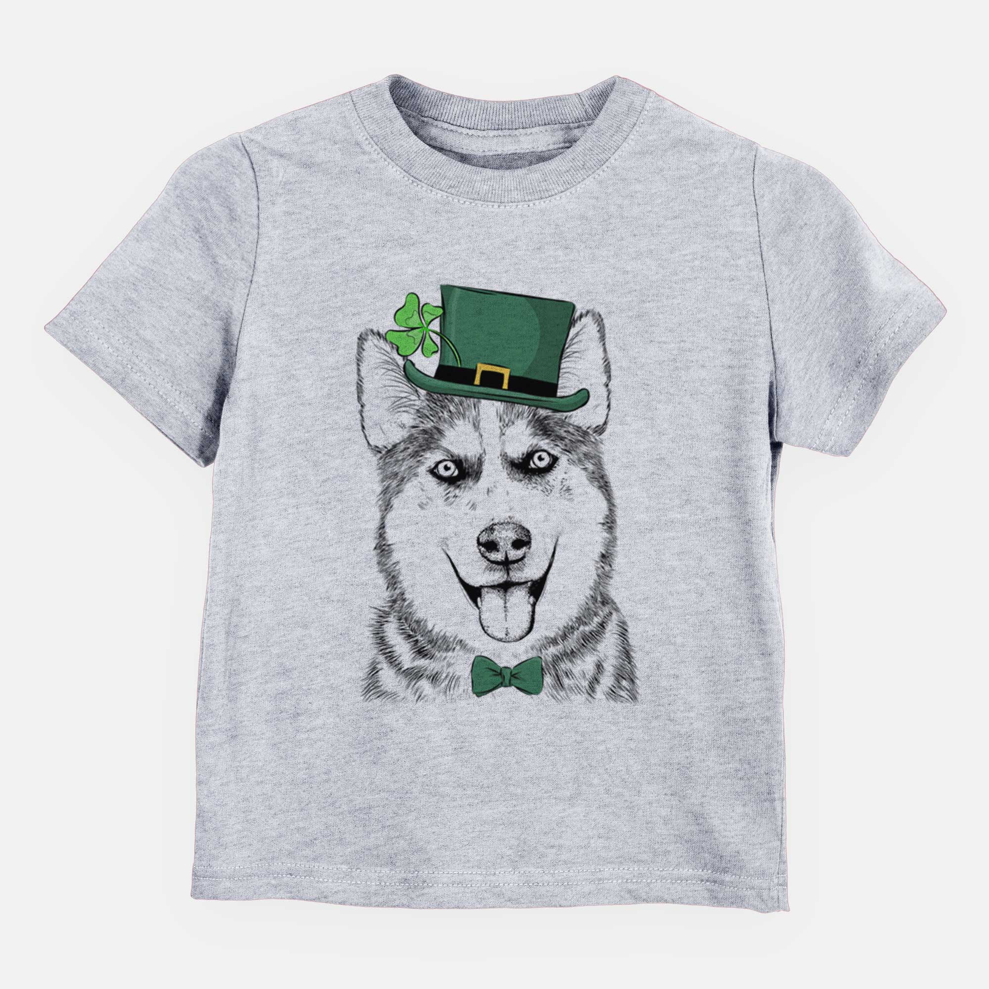 St. Patricks Sesi the Siberian Husky - Kids/Youth/Toddler Shirt