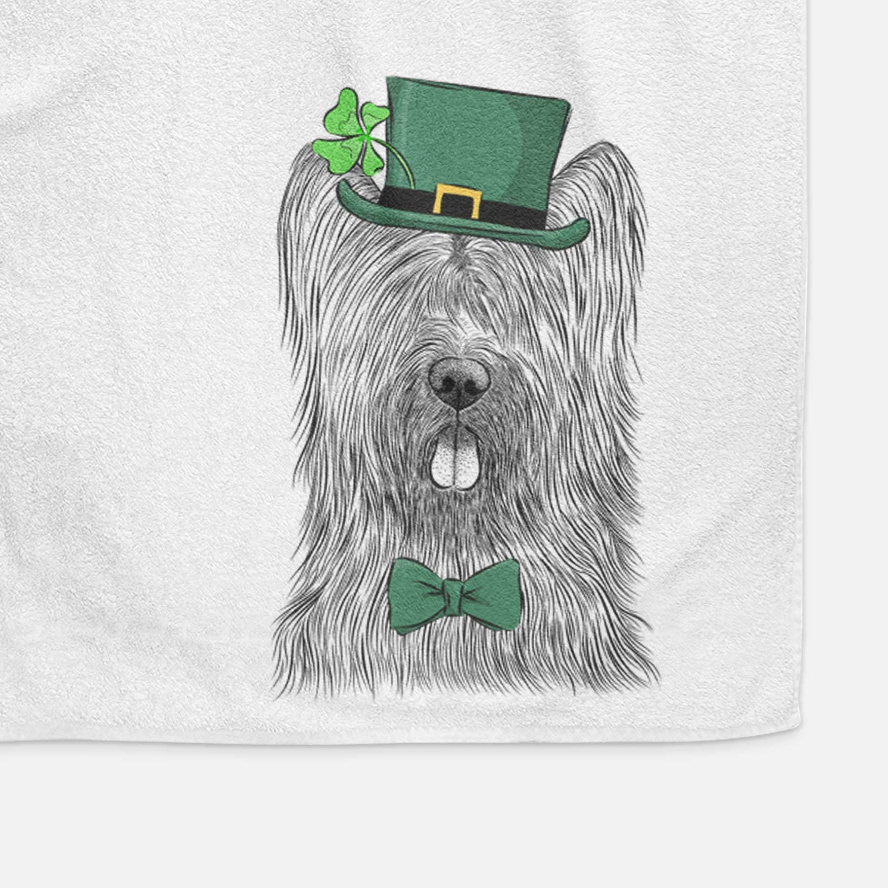 Shay the Briard Decorative Hand Towel