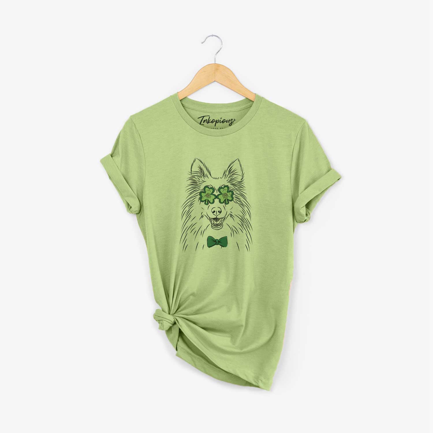 St. Patrick's Sheldon the Shetland Sheepdog - Unisex Crewneck