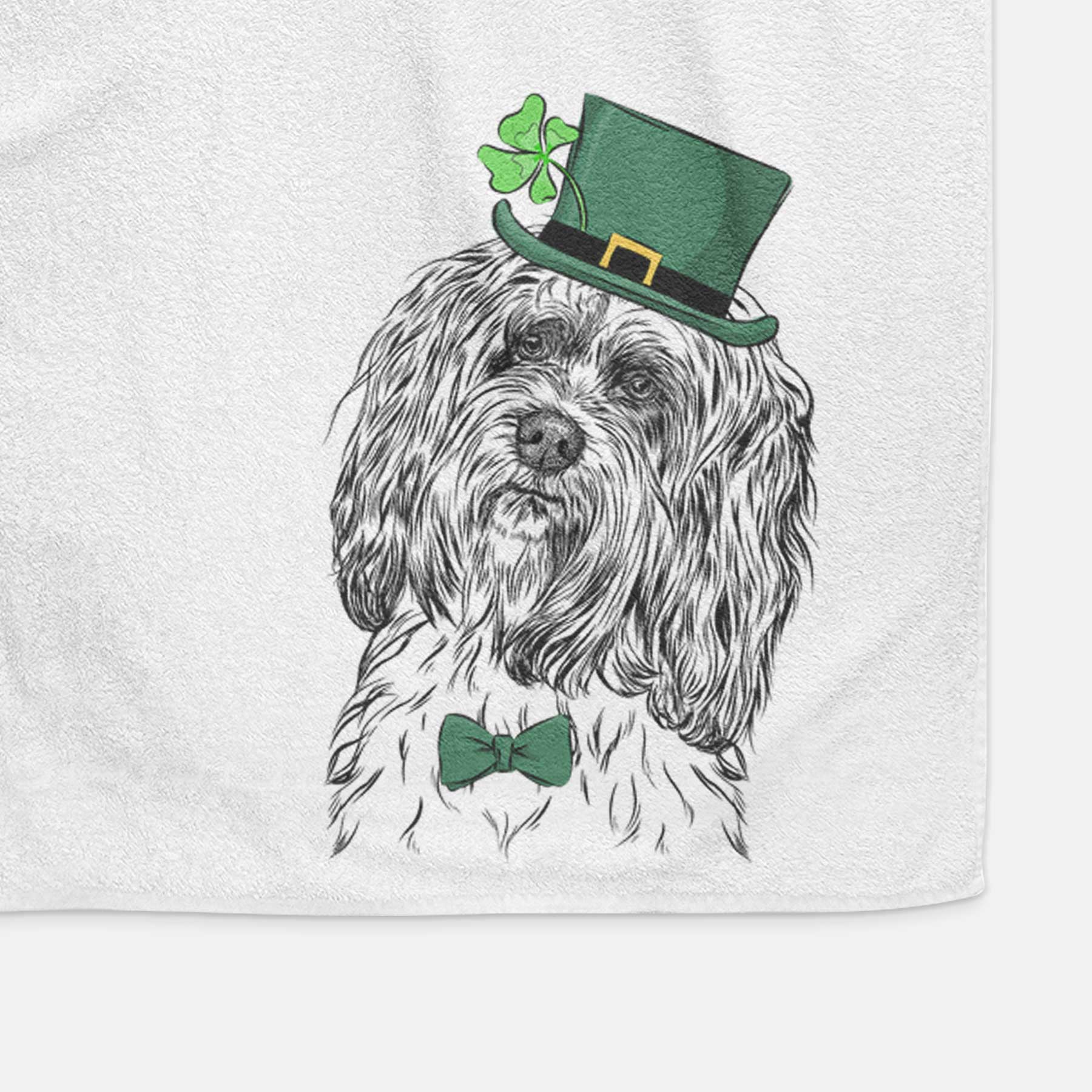 Shenpa the Tibetan Terrier Decorative Hand Towel