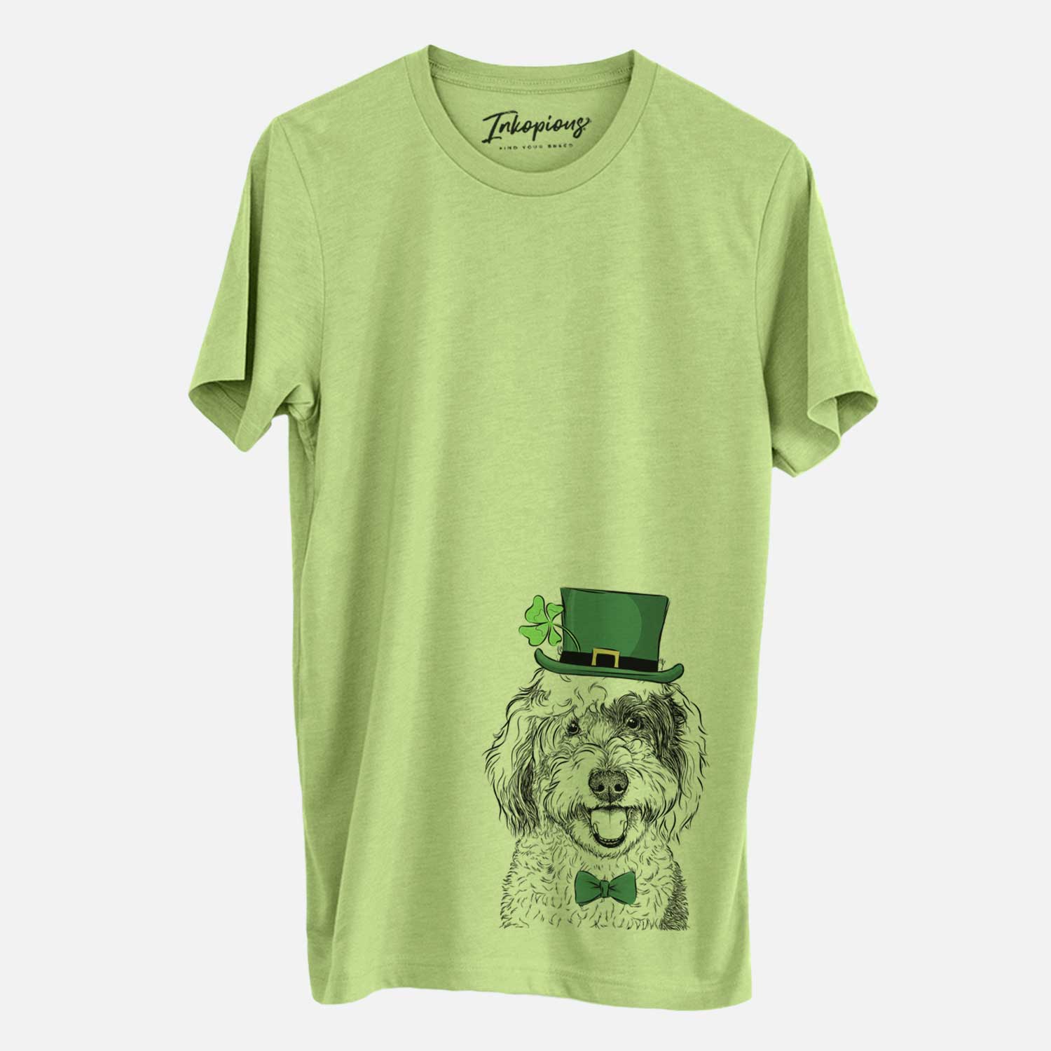 St. Patrick's Sherlock the Sheepadoodle - Unisex Crewneck