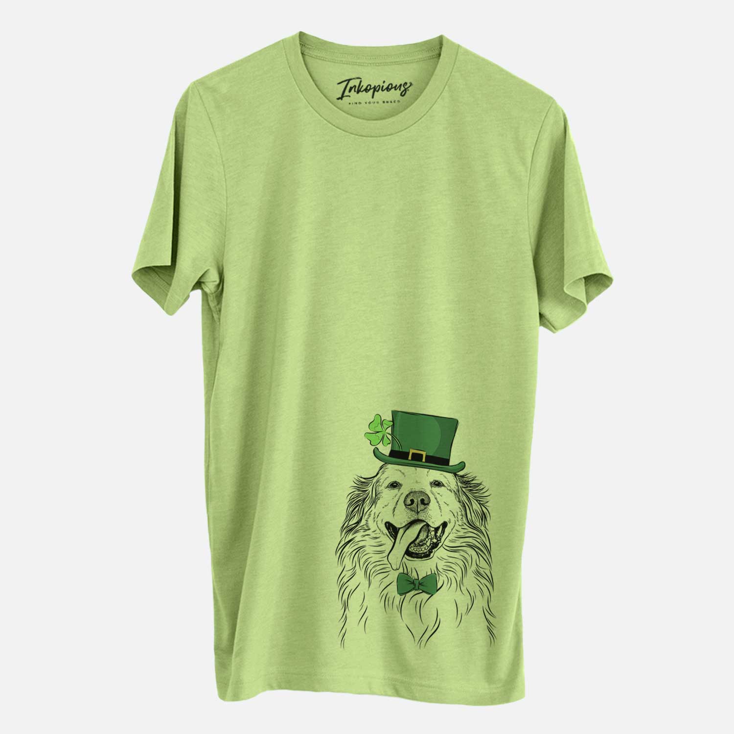 St. Patrick's Shooter the Golden Retriever - Unisex Crewneck