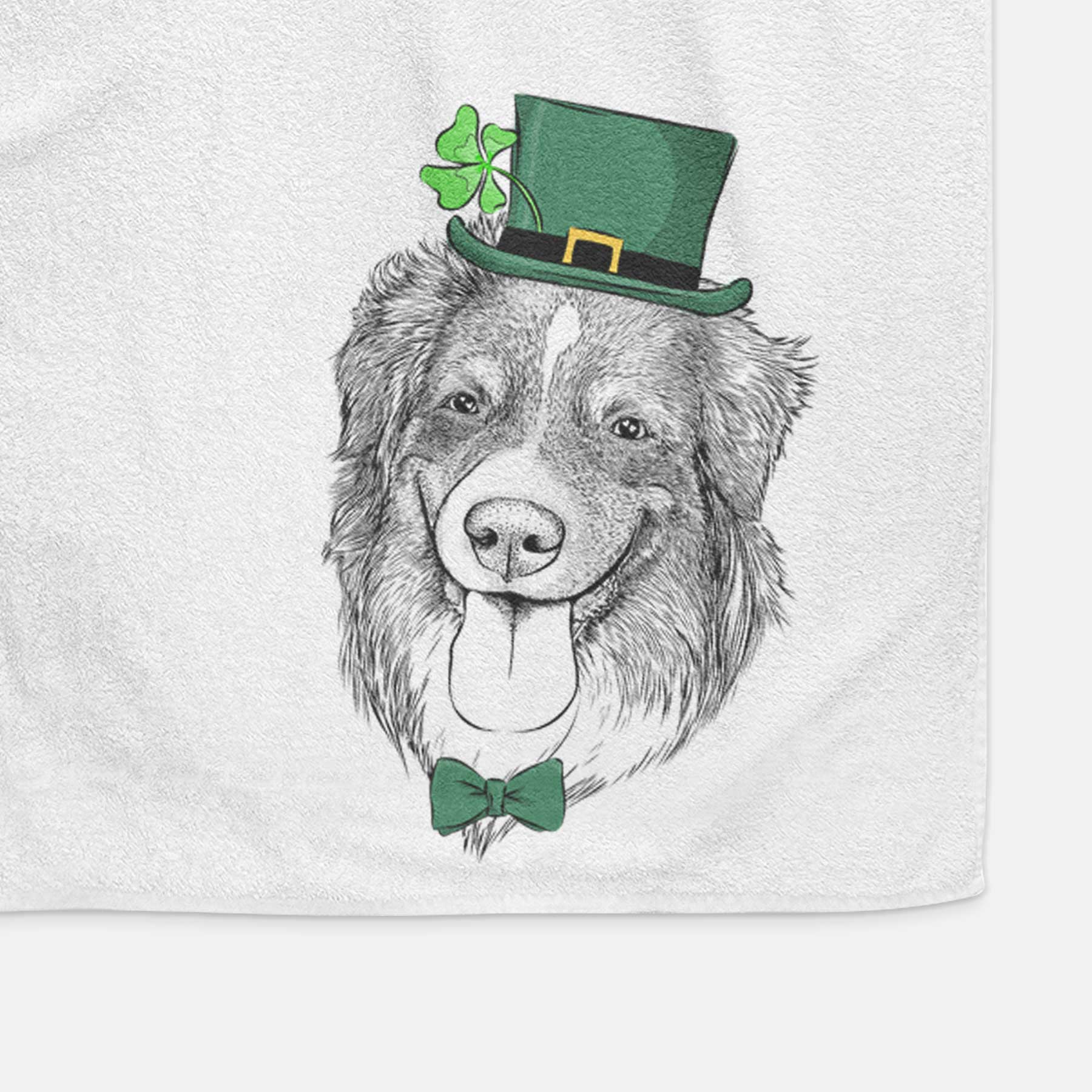 Siena the Australian Shepherd Decorative Hand Towel