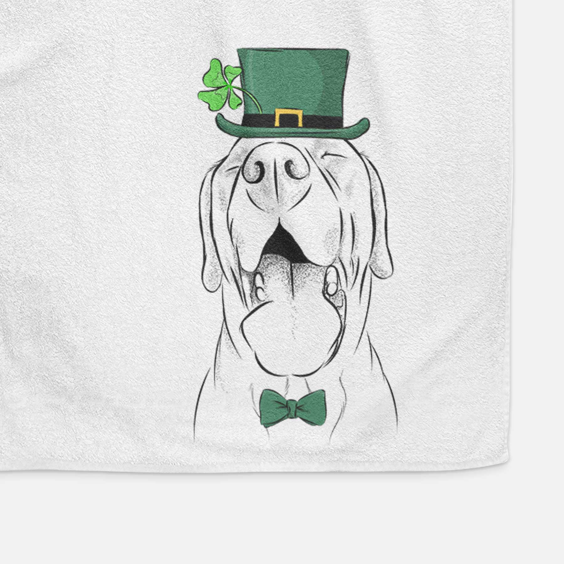 Silly Lilly the Labrador Retriever Decorative Hand Towel