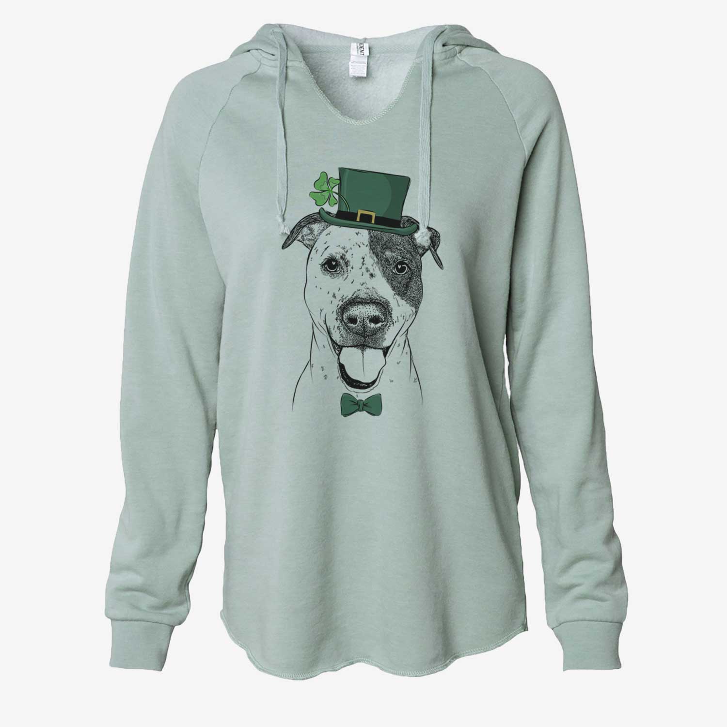 St. Patrick's Simon the Mixed Breed - Cali Wave Hooded Sweatshirt