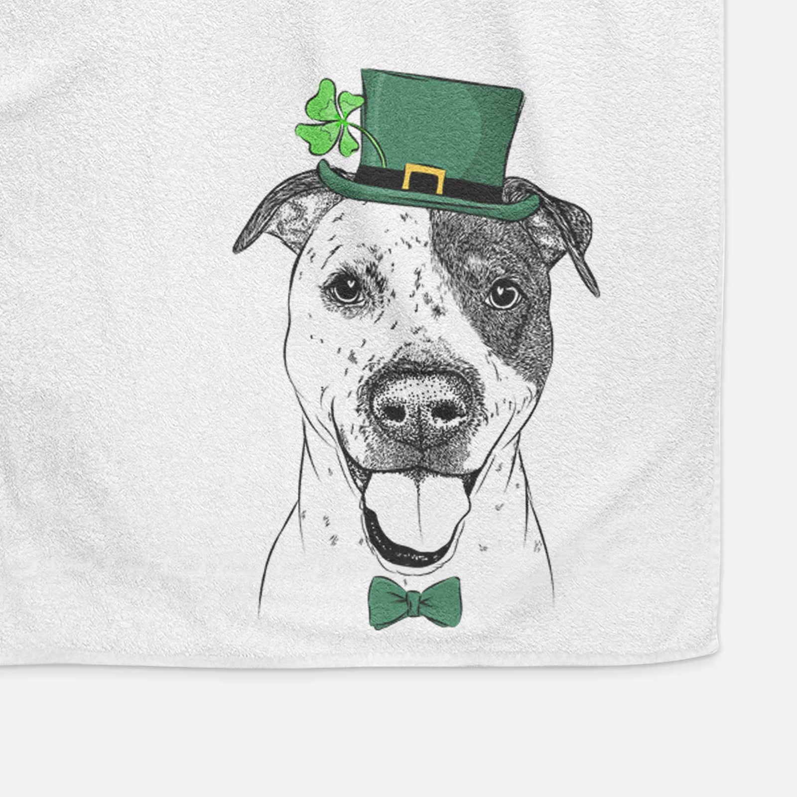 Simon the Mixed Breed Decorative Hand Towel