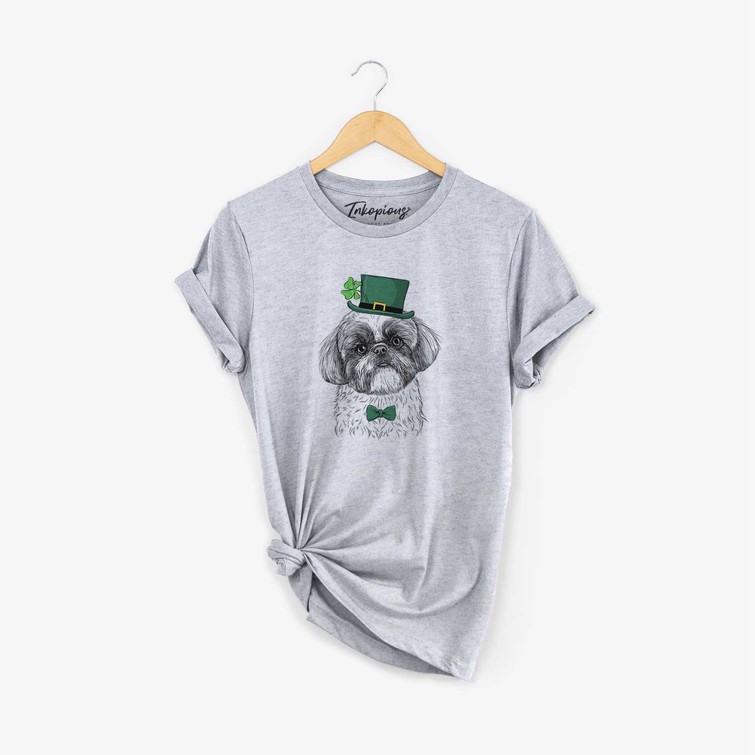 St. Patrick's Simon the Shih Tzu - Unisex Crewneck