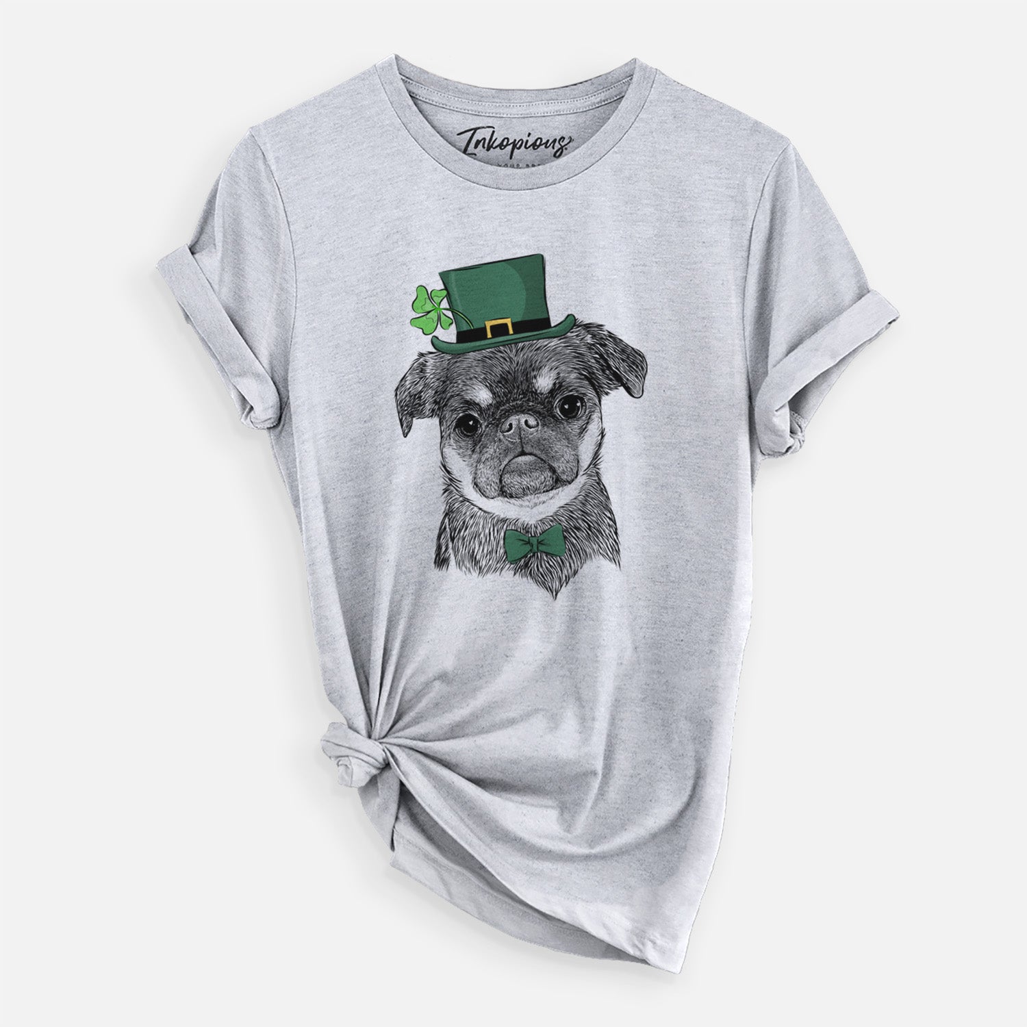 St. Patrick's Simone the Brussels Griffon - Unisex Crewneck