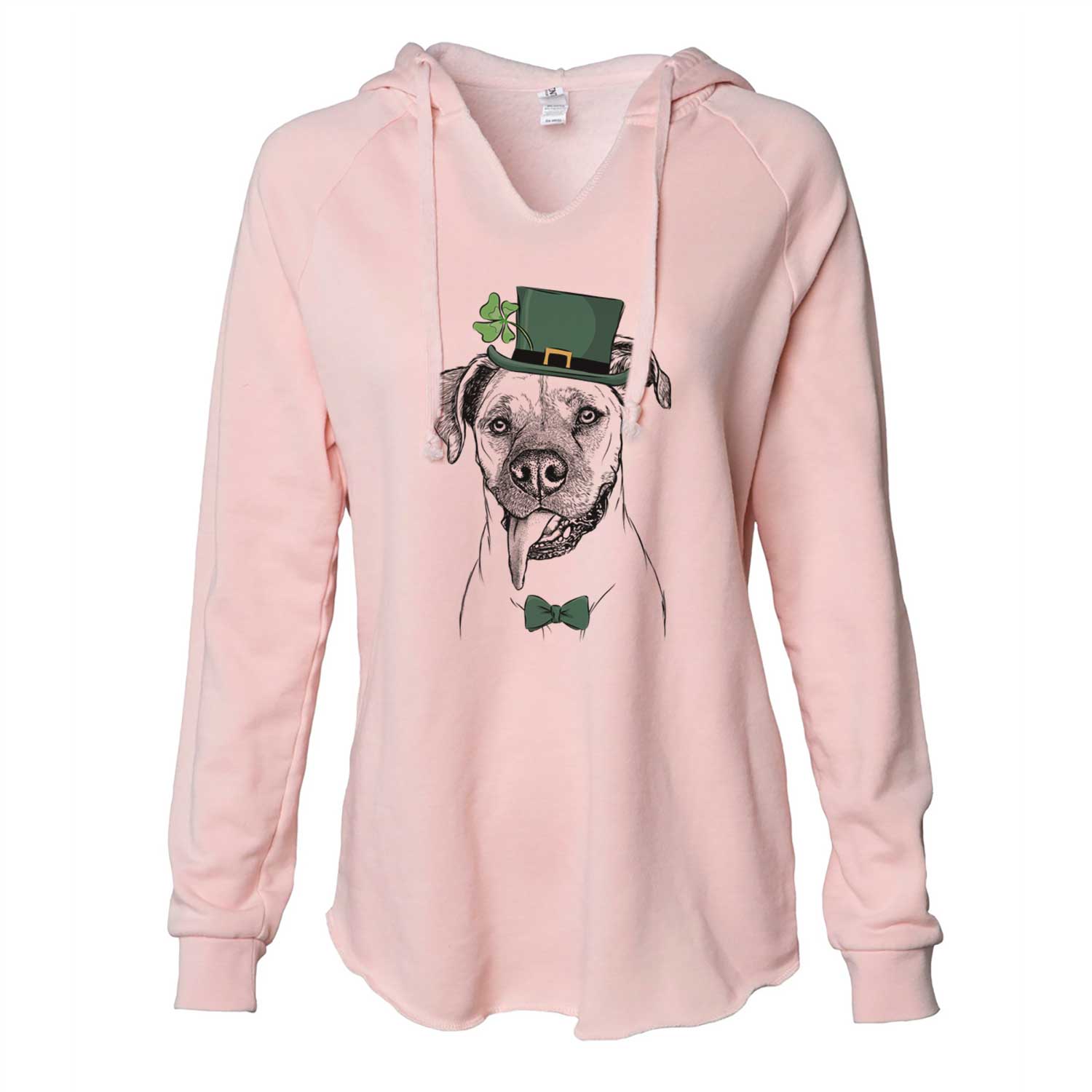 St. Patrick's Sir Jake the Boxer - Cali Wave Hooded Sweatshirt