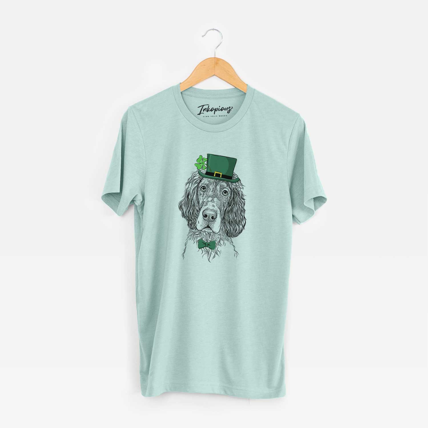 St. Patrick's Sir Rexford the Blue Belton English Setter - Unisex Crewneck