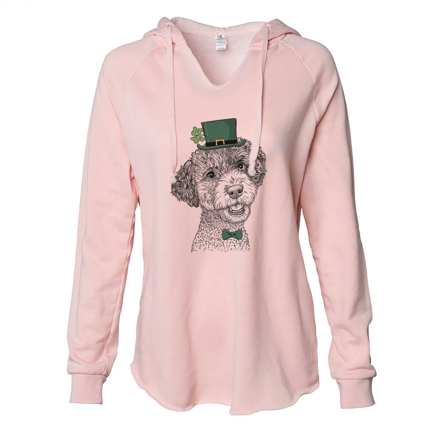 St. Patrick's Skipper the Twoodle - Cali Wave Hooded Sweatshirt