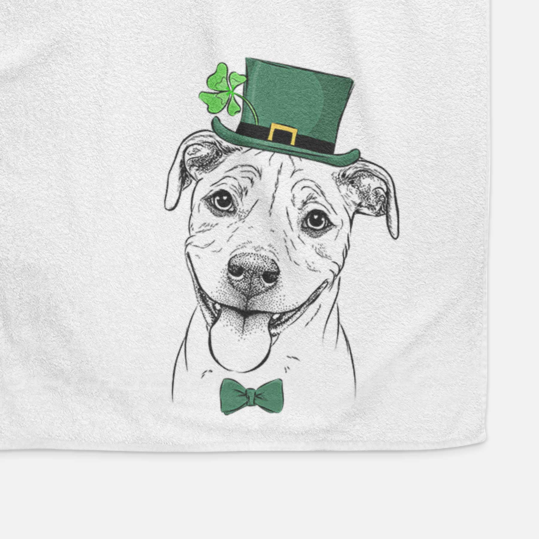 Skye the Pitweiler Decorative Hand Towel