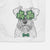 Smokey the Miniature Schnauzer Decorative Hand Towel