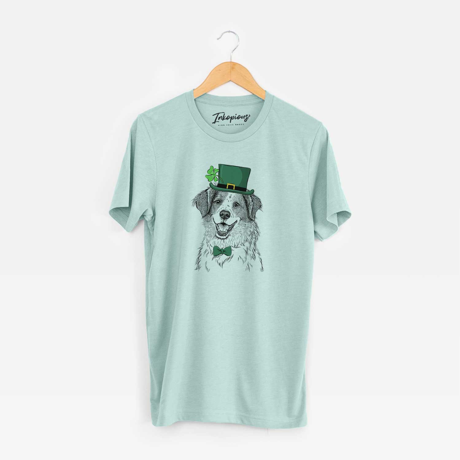 St. Patrick's Sophie the Brittany Beagle Mix - Unisex Crewneck